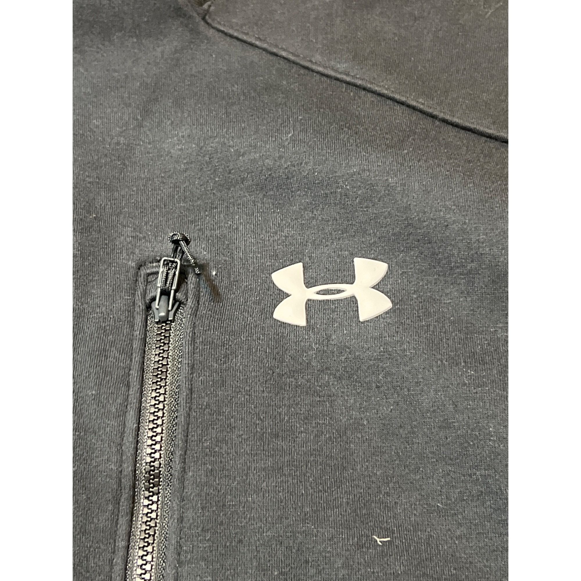 Under Armour Under Armour Black Storm Full Zip Black Fleece Jacket Size X Size US XL / EU 56 / 4 - 3 Thumbnail