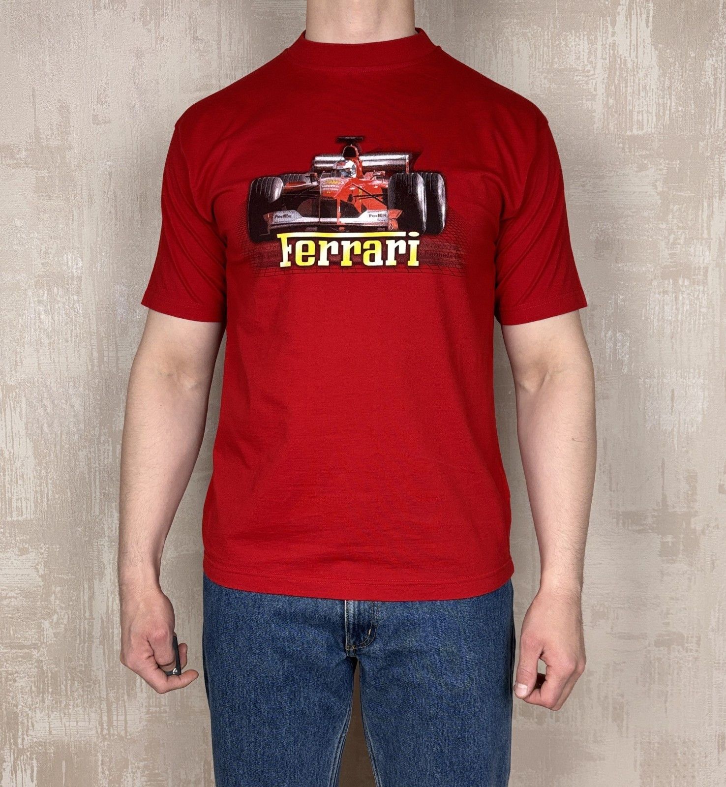 Ferrari Vintage 2000's Ferrari Bolid F1 T-shirt Size M Size US M / EU 48-50 / 2 - 2 Thumbnail