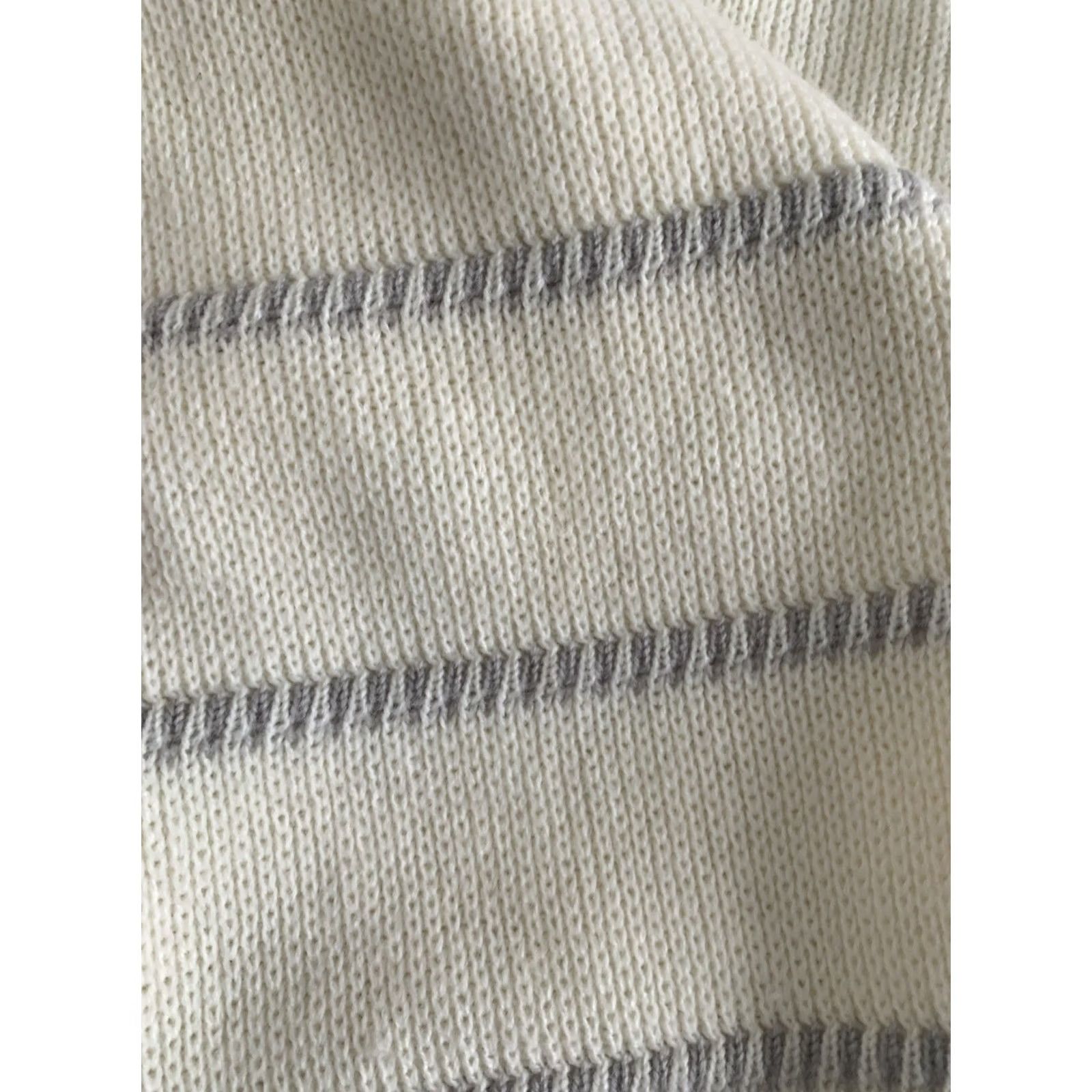 Vintage Vintage Z. Cavaricci Ivory Knit Suede Embroidered Cardigan Sweater Men’s M Size US M / EU 48-50 / 2 - 8 Thumbnail