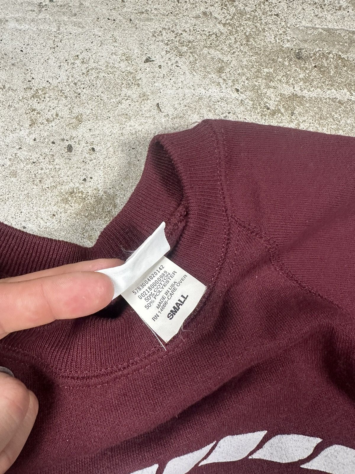 Lee × Vintage Vintage 90s Lee Texas A&M University 1876 Crewneck Size US S / EU 44-46 / 1 - 7 Thumbnail