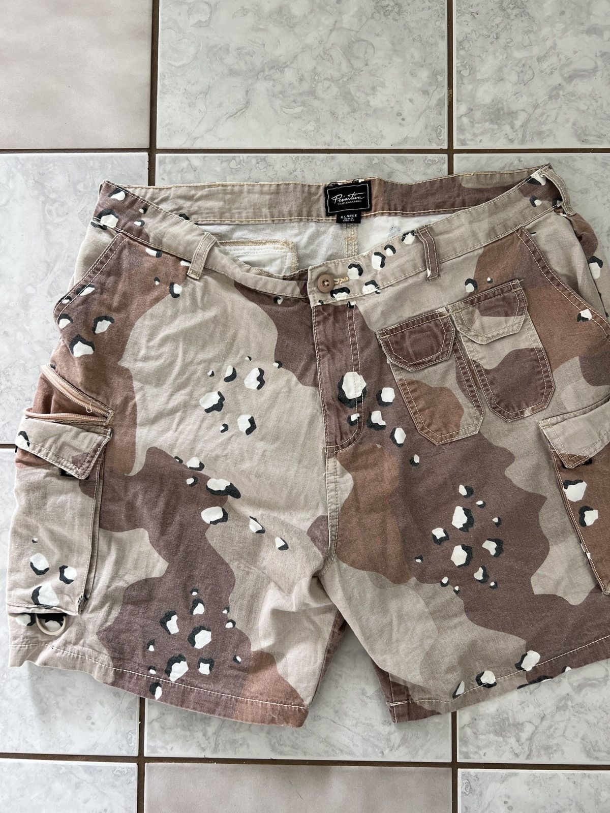 Primitive Primitive Baggy Camo Shorts Size US 34 / EU 50 - 1 Thumbnail