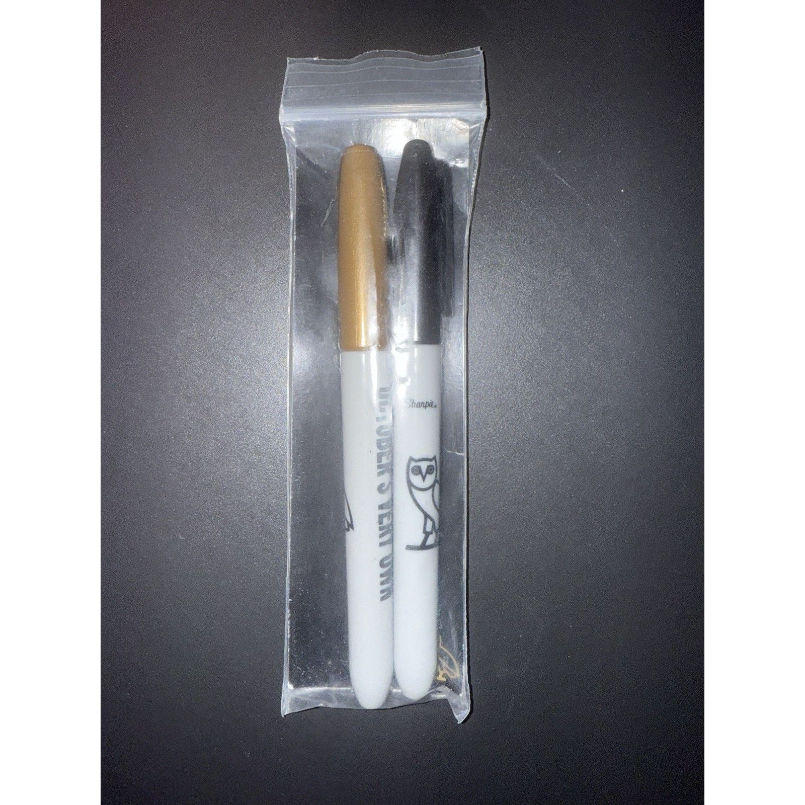 October's Very Own OVO October’s Very Own Sharpie Pack Drake 2 Pk Black gold Size ONE SIZE - 3 Thumbnail