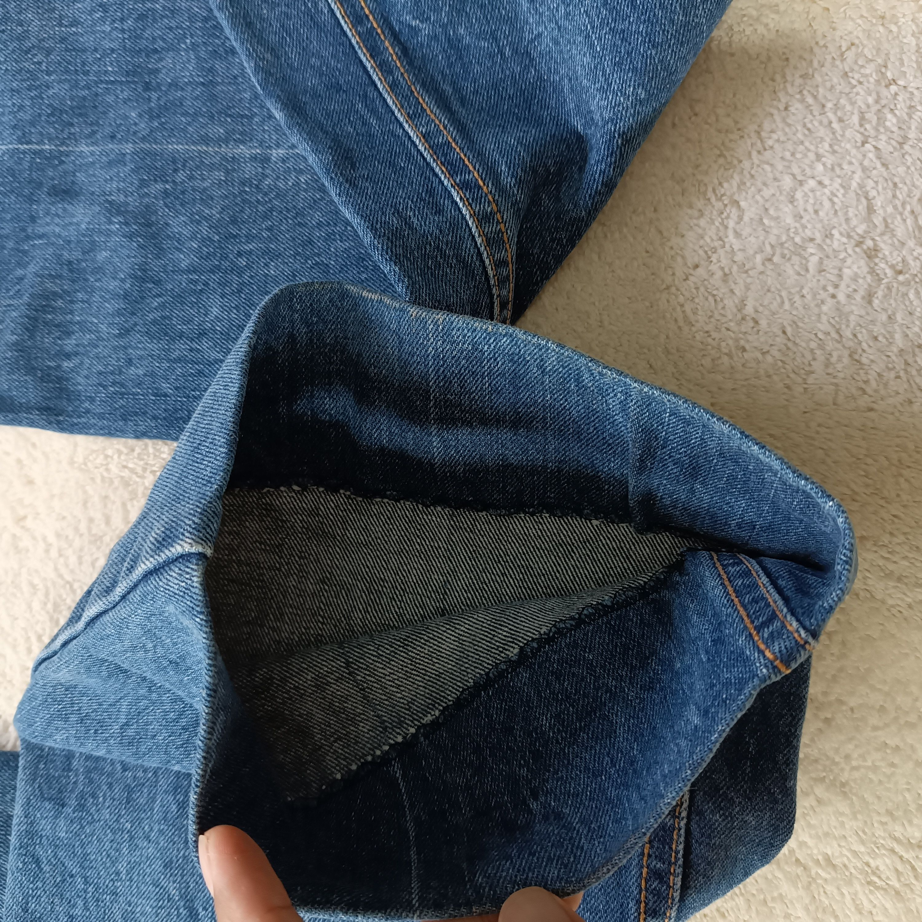 Yves Saint Laurent Italy Yves Saint Laurent Flared Denim Jeans Size 32" / US 10 / IT 46 - 9 Thumbnail