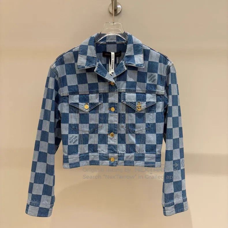 Louis Vuitton Louis Vuitton 24SS Checker Denim Jacket Size XS / US 0-2 / IT 36-38 - 1 Thumbnail