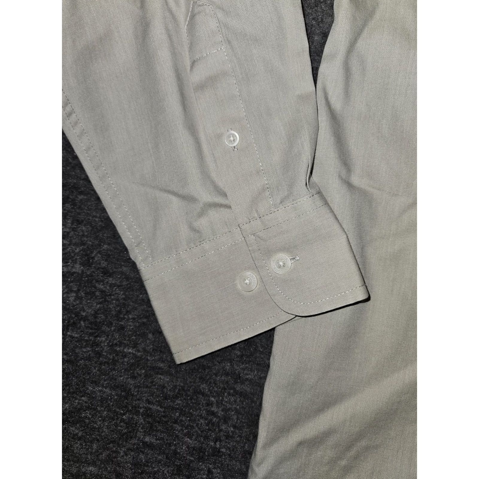 Vintage Antigua Button-Down Shirt Men's XL Tan Long Sleeve KU Jayhawks Embroidered Shirt Size US XL / EU 56 / 4 - 6 Thumbnail