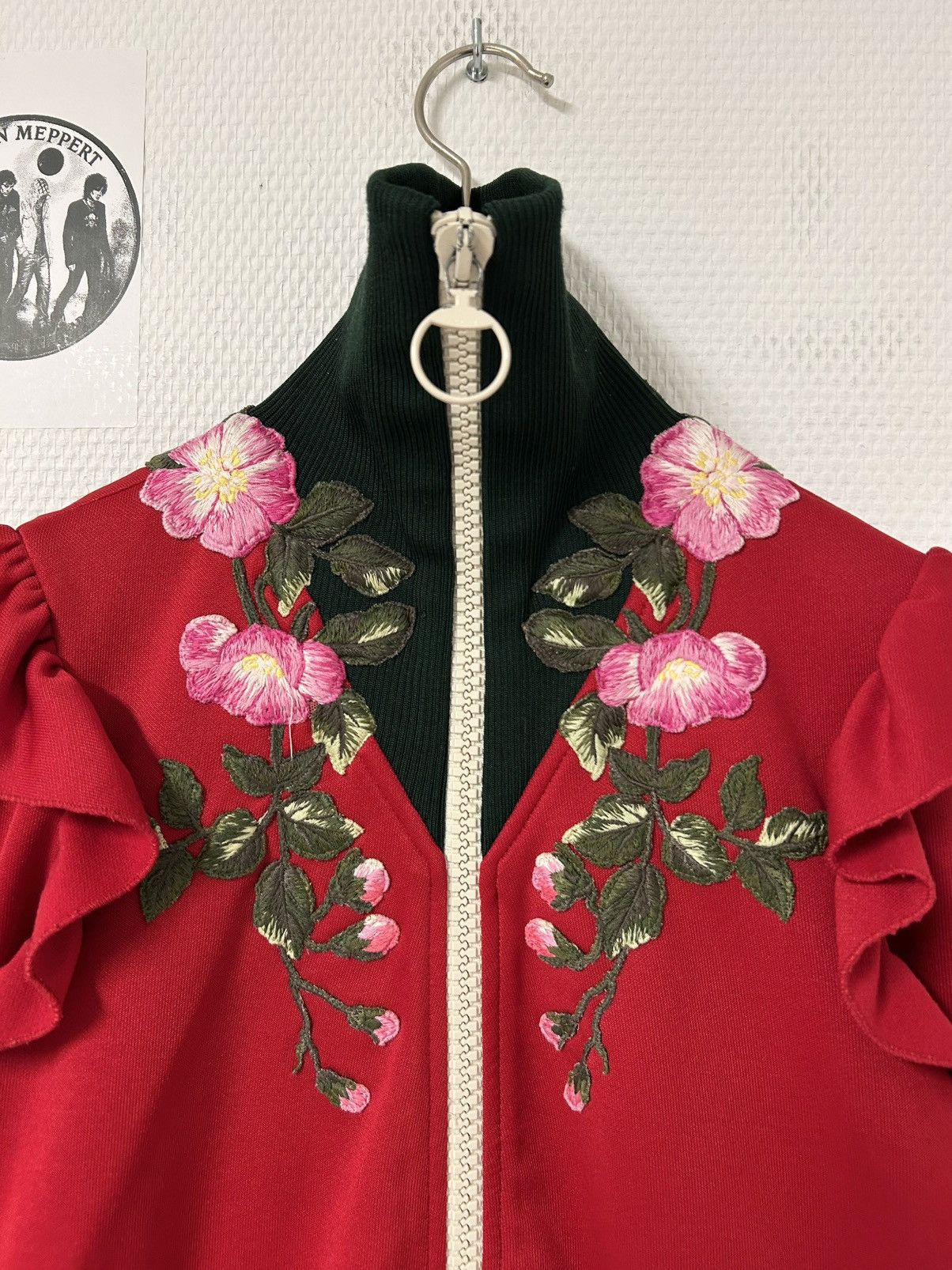 Gucci FW2017 Floral Embroidered Zip Jacket Size US XS / EU 42 / 0 - 3 Thumbnail