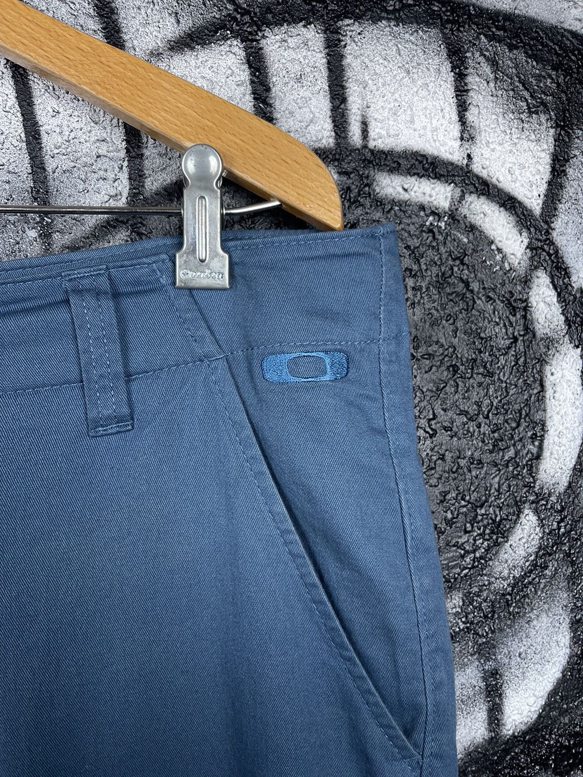 Oakley Oakley Regular Fit Blue Chino Trousers Pants Size W36 L32 Size US 36 / EU 52 - 14 Thumbnail