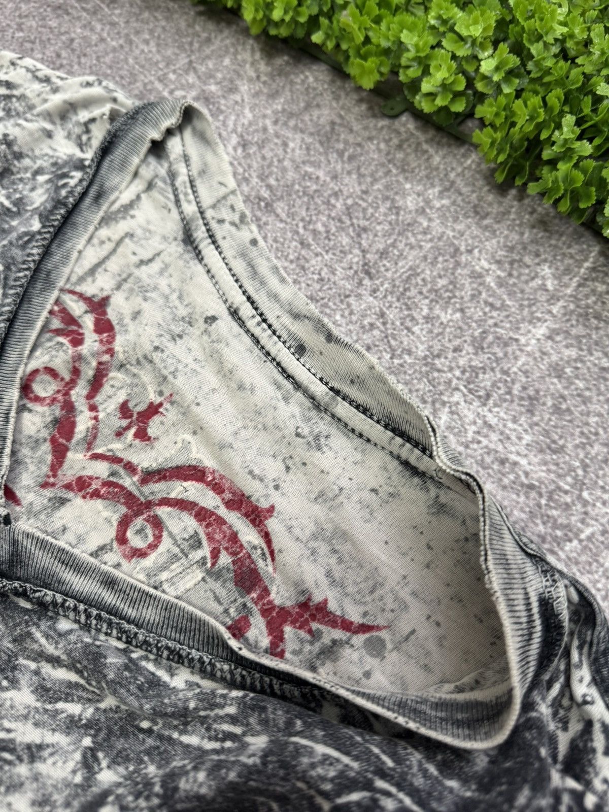 Affliction Vintage Y2K Affliction Reversible Tee Shirt Size US M / EU 48-50 / 2 - 8 Thumbnail