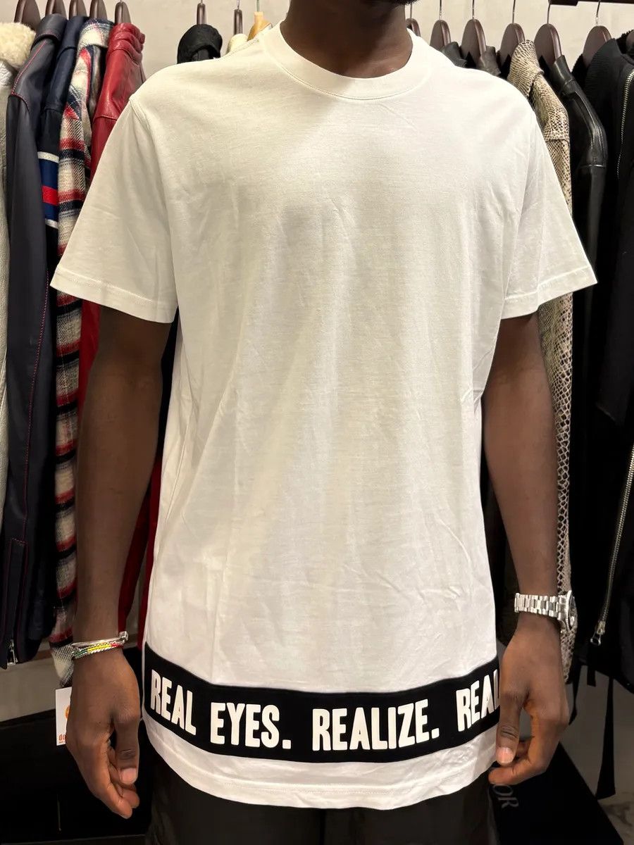 Givenchy SS2017 Givenchy White Black Words T-Shirt by Riccardo Tisci Size US M / EU 48-50 / 2 - 1 Thumbnail