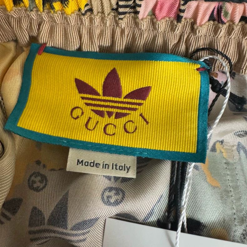 Gucci Gucci Clover co-branded full-print silk shorts 2502-Nextarr Size US 28 / EU 44 - 3 Thumbnail