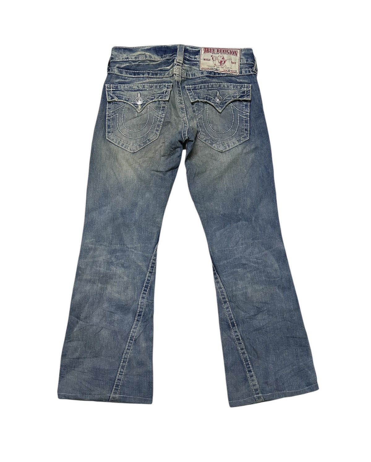 True Religion True religion flair distressed jeans low rinse Size US 33 - 2 Thumbnail