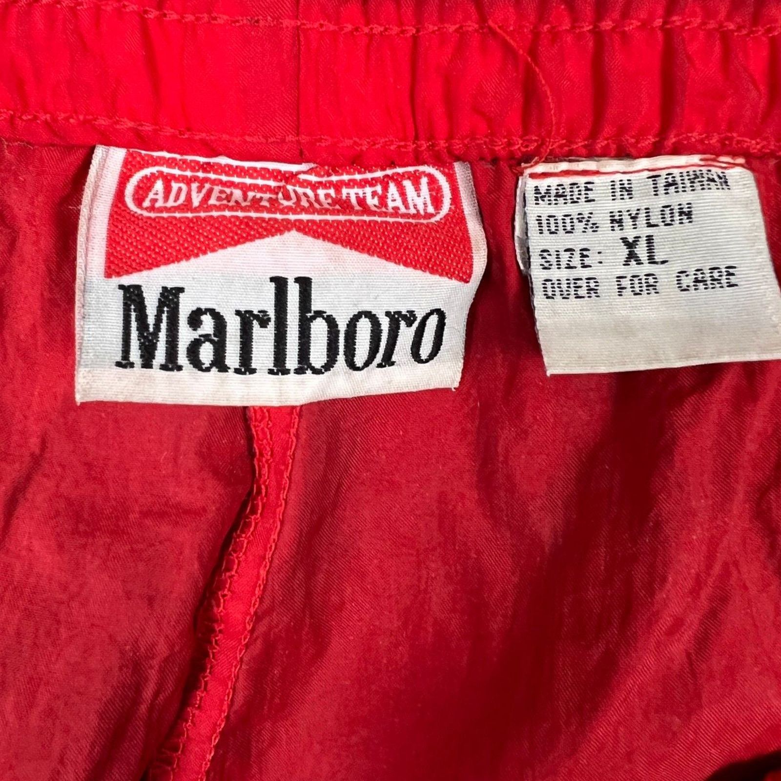 Marlboro × Vintage Vintage 90s Marlboro Track Pants XL Adventure Team Jogger Size US 34 / EU 50 - 5 Thumbnail
