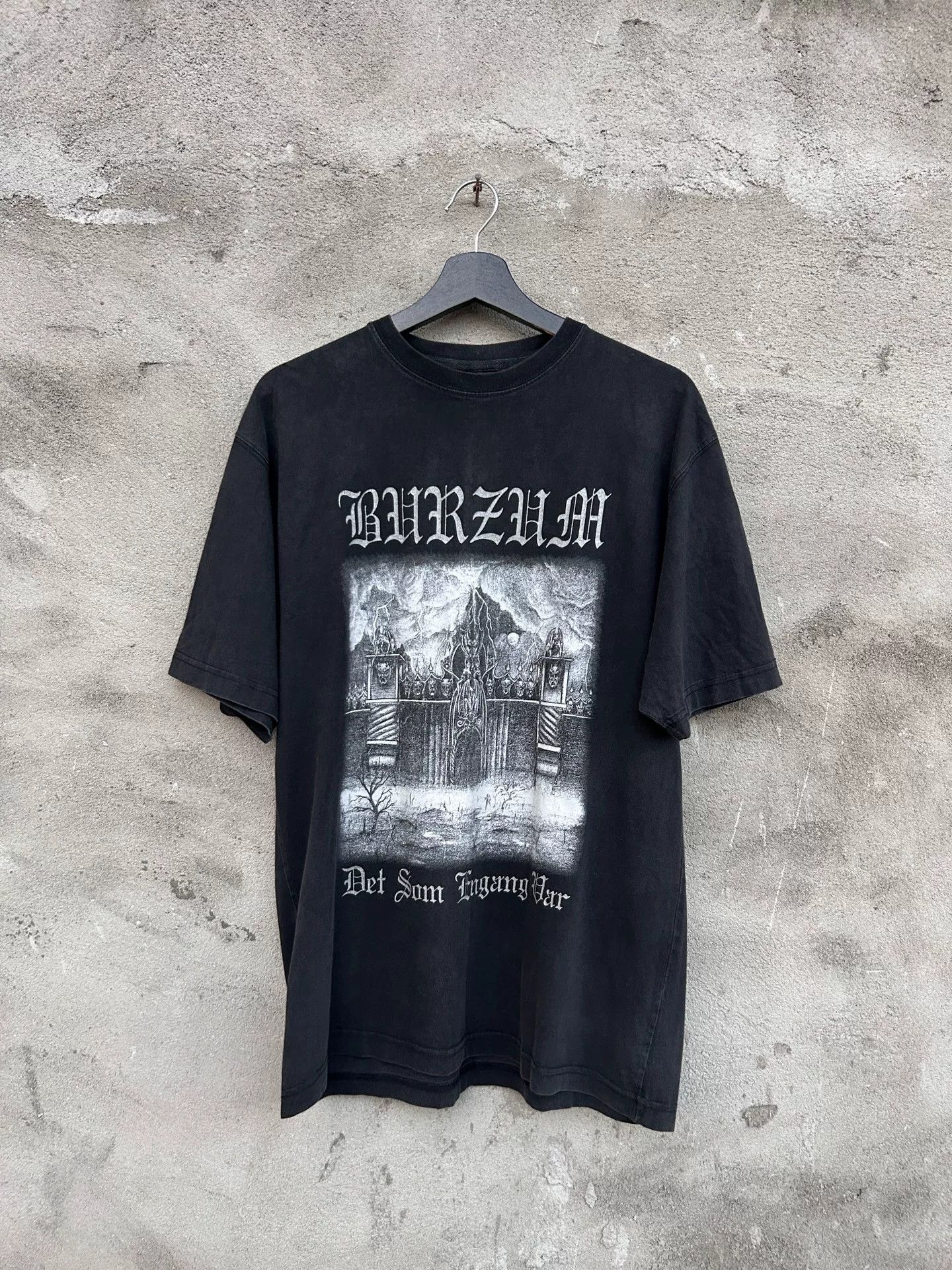 Vintage Vintage 90s Burzum Band Short Sleeve Tee Size US M / EU 48-50 / 2 - 1 Thumbnail