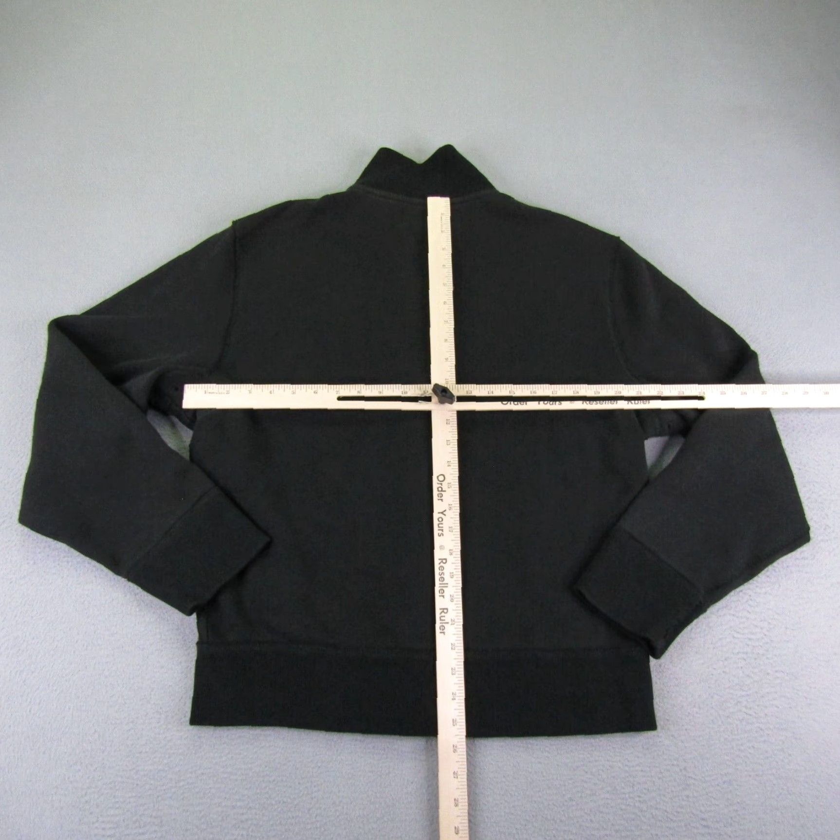 Polo Ralph Lauren VINTAGE Polo Ralph Lauren Jacket Men L Black Full Zip Bomber - Polo Logo, Knit, Casual Outerwear, 90s-2000s, Mens Size Large Size US L / EU 52-54 / 3 - 5 Thumbnail