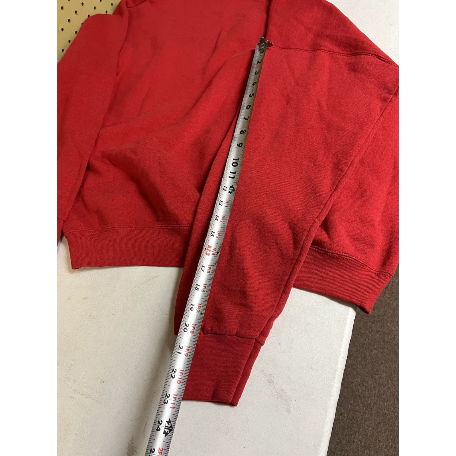 Fruit Of The Loom VINTAGE Fruit of the Loom Sweatshirt Men XL Red Embroidered USA Cardinals Missouri Pullover Sweatshirt FOTL Size US XL / EU 56 / 4 - 6 Thumbnail