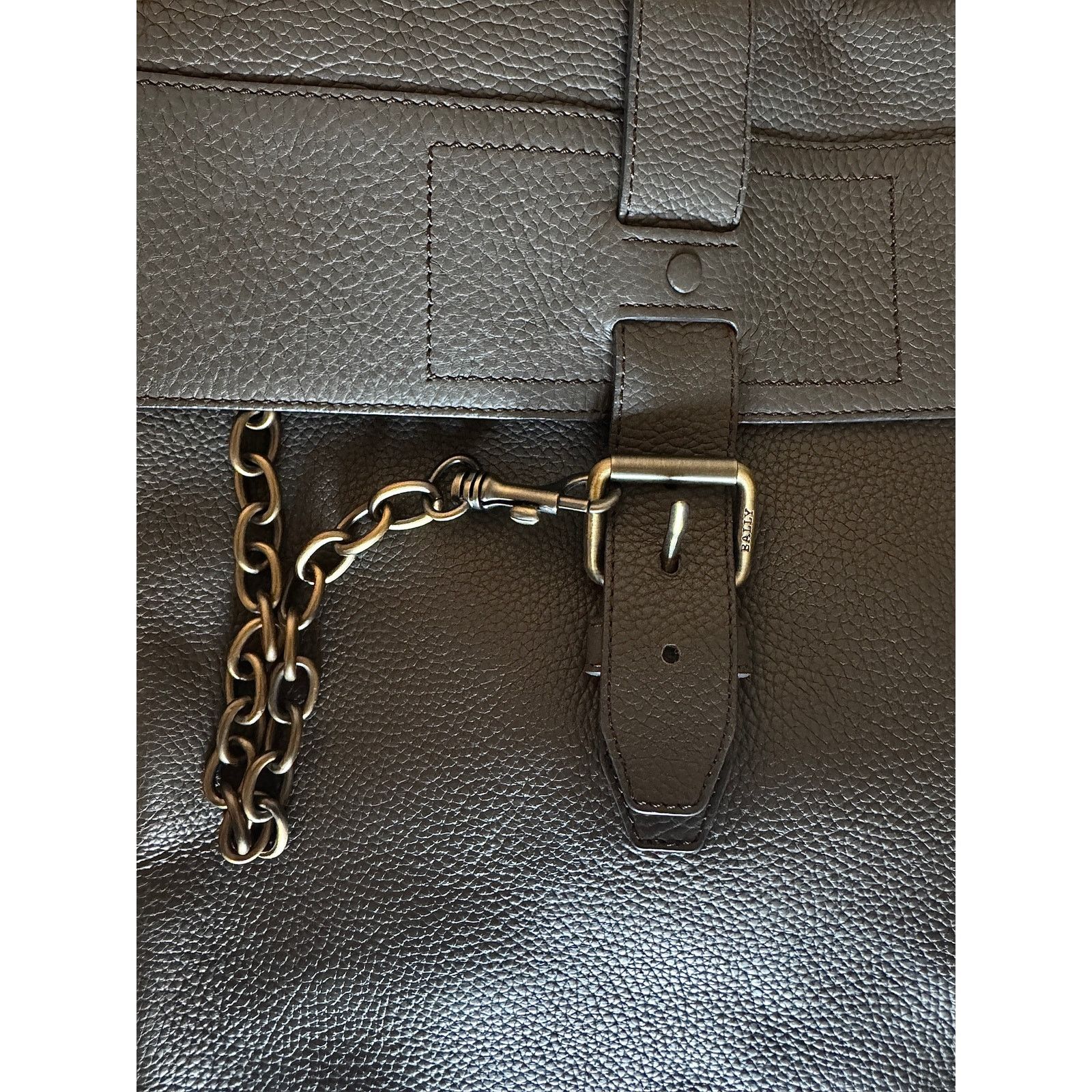 Bally Bally Leather Messenger Shoulder Bag Size ONE SIZE - 2 Thumbnail