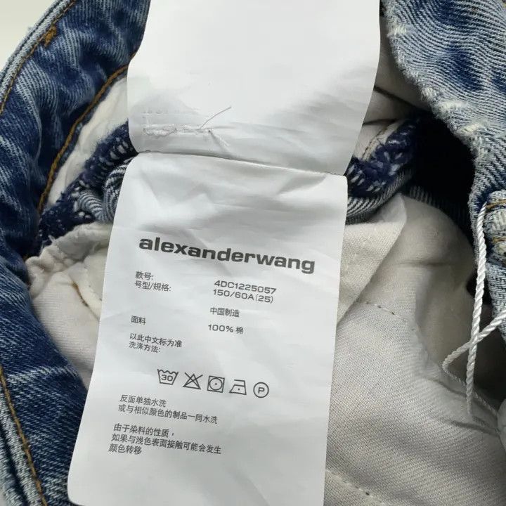 Alexander Wang Alexander Wang Zipper High-Waist Denim Skirt - Size 25" / US 0 / IT 36 - 3 Thumbnail