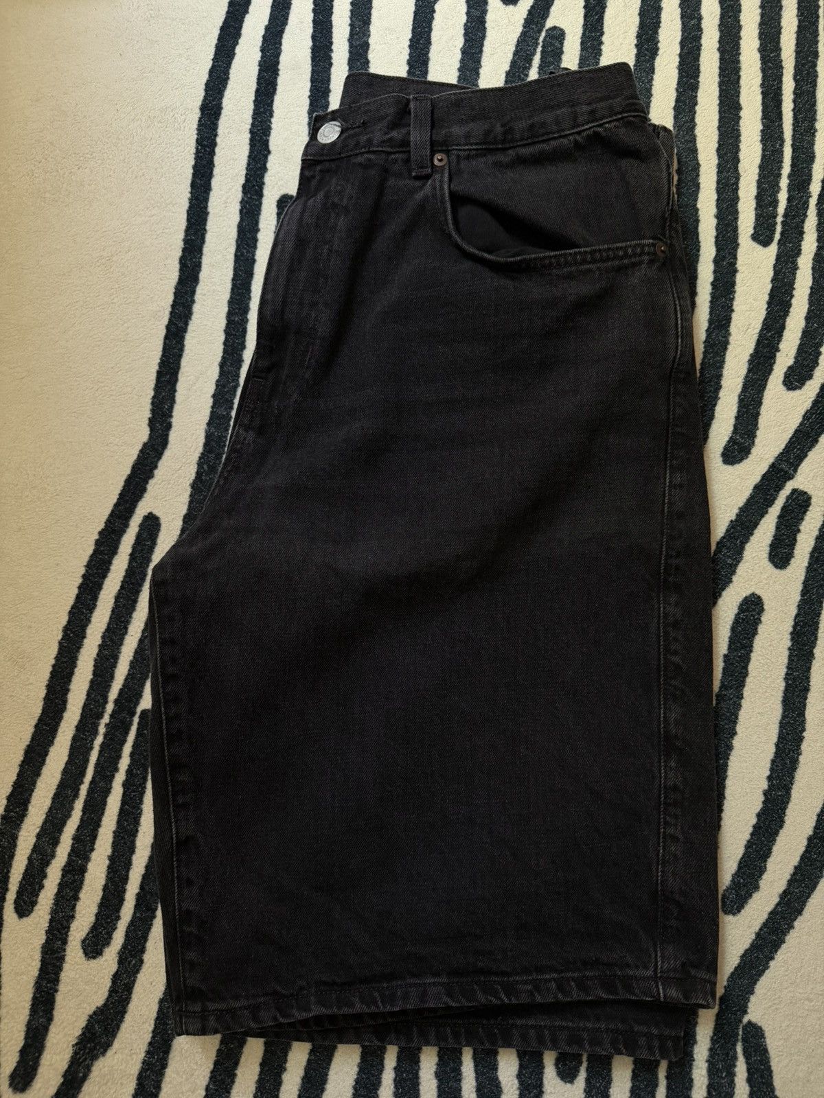 Zara Black Jorts
