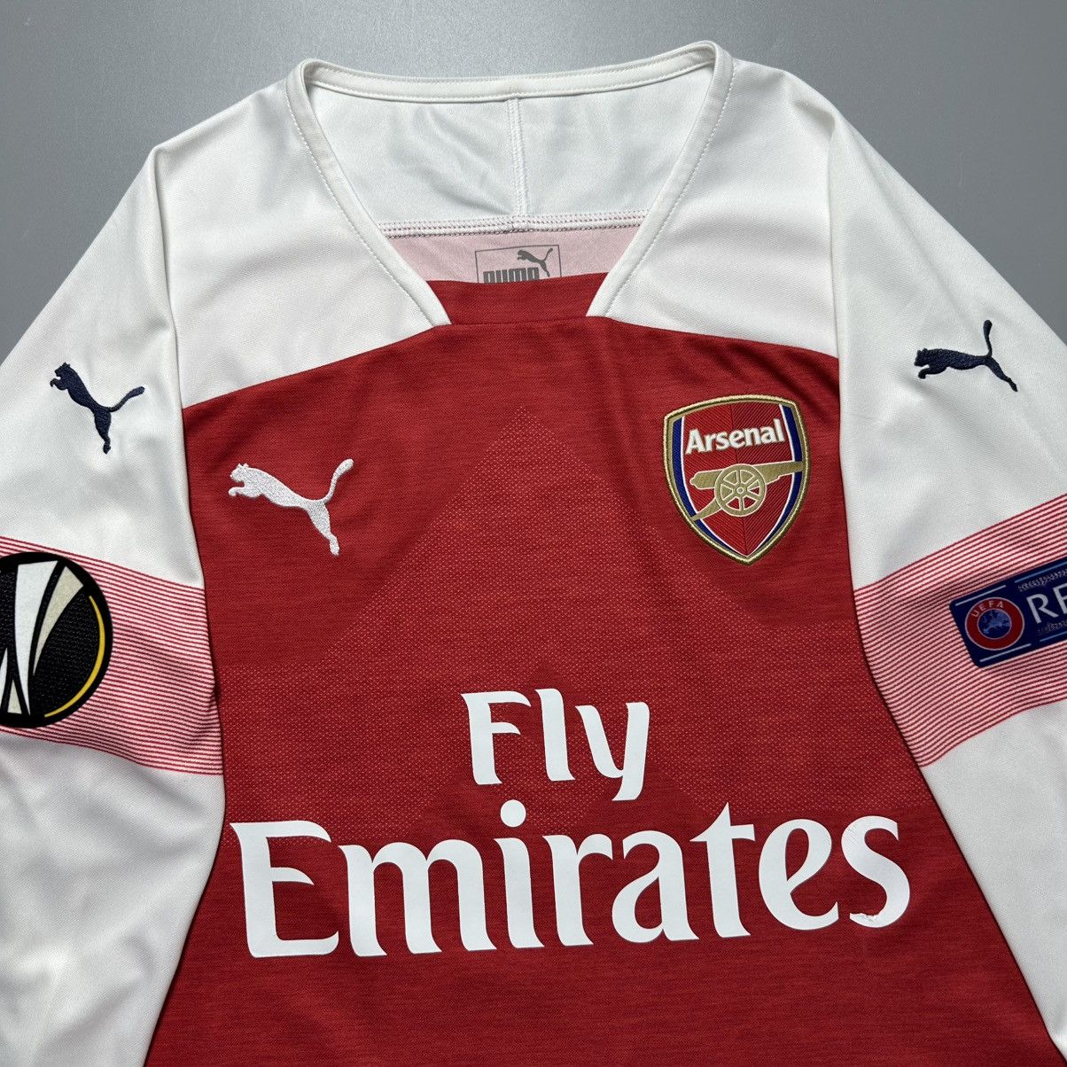 Puma ARSENAL PUMA 2018/2019 FOOTBALL SOCCER HOME JERSEY #10 OZIL Size US L / EU 52-54 / 3 - 4 Thumbnail