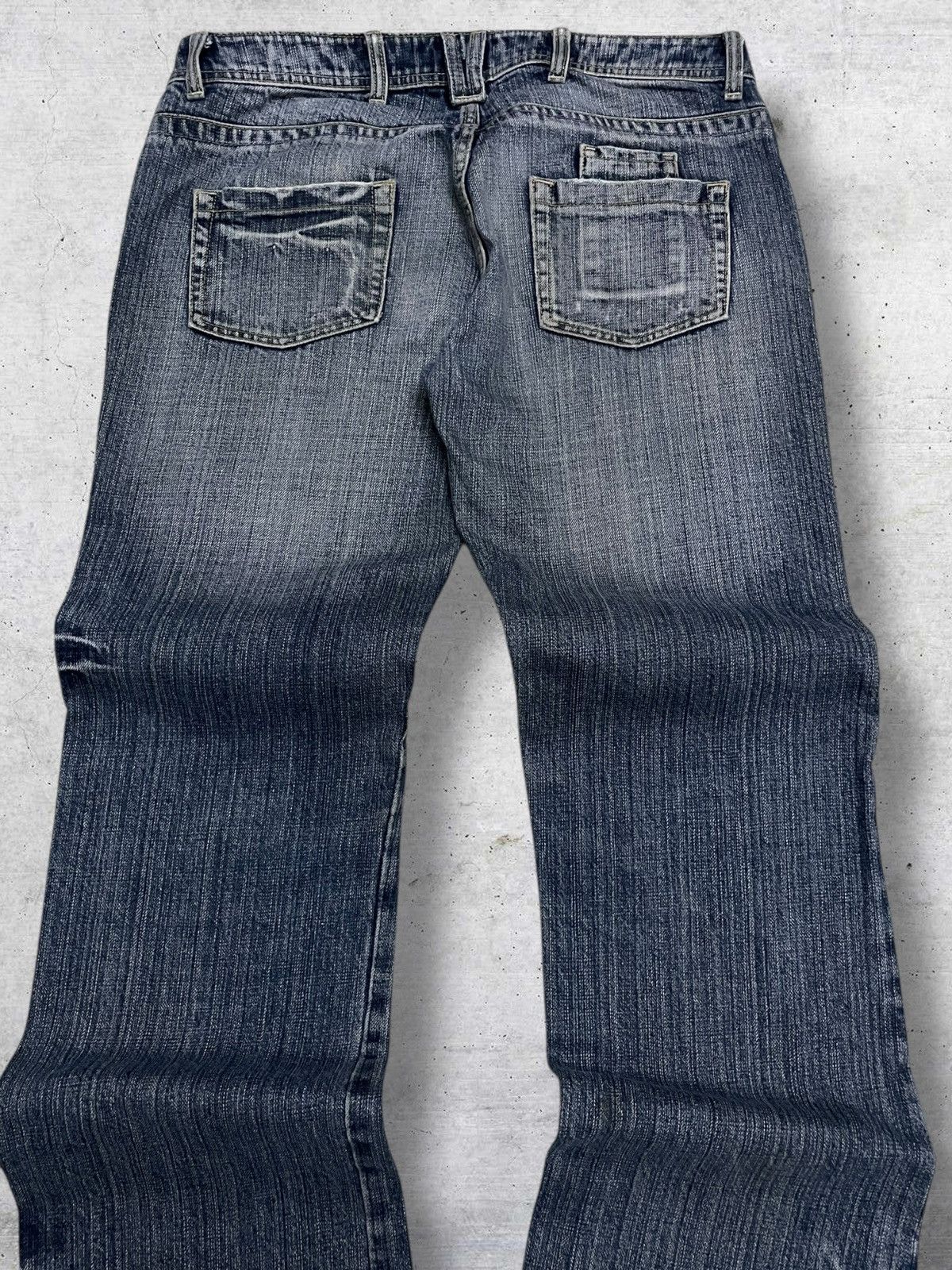 Hysteric Glamour CAMEL ROAD 90S OG JAPAN DESIGNER PATCHWORK DISTRESSED DENIM Size US 31 - 12 Thumbnail