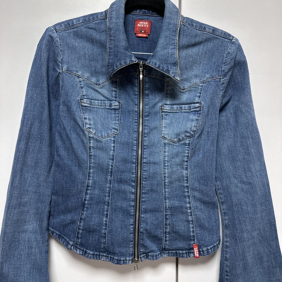 Miss Sixty Miss Sixty y2k denim jacket rare Size S / US 4 / IT 40 - 2 Thumbnail