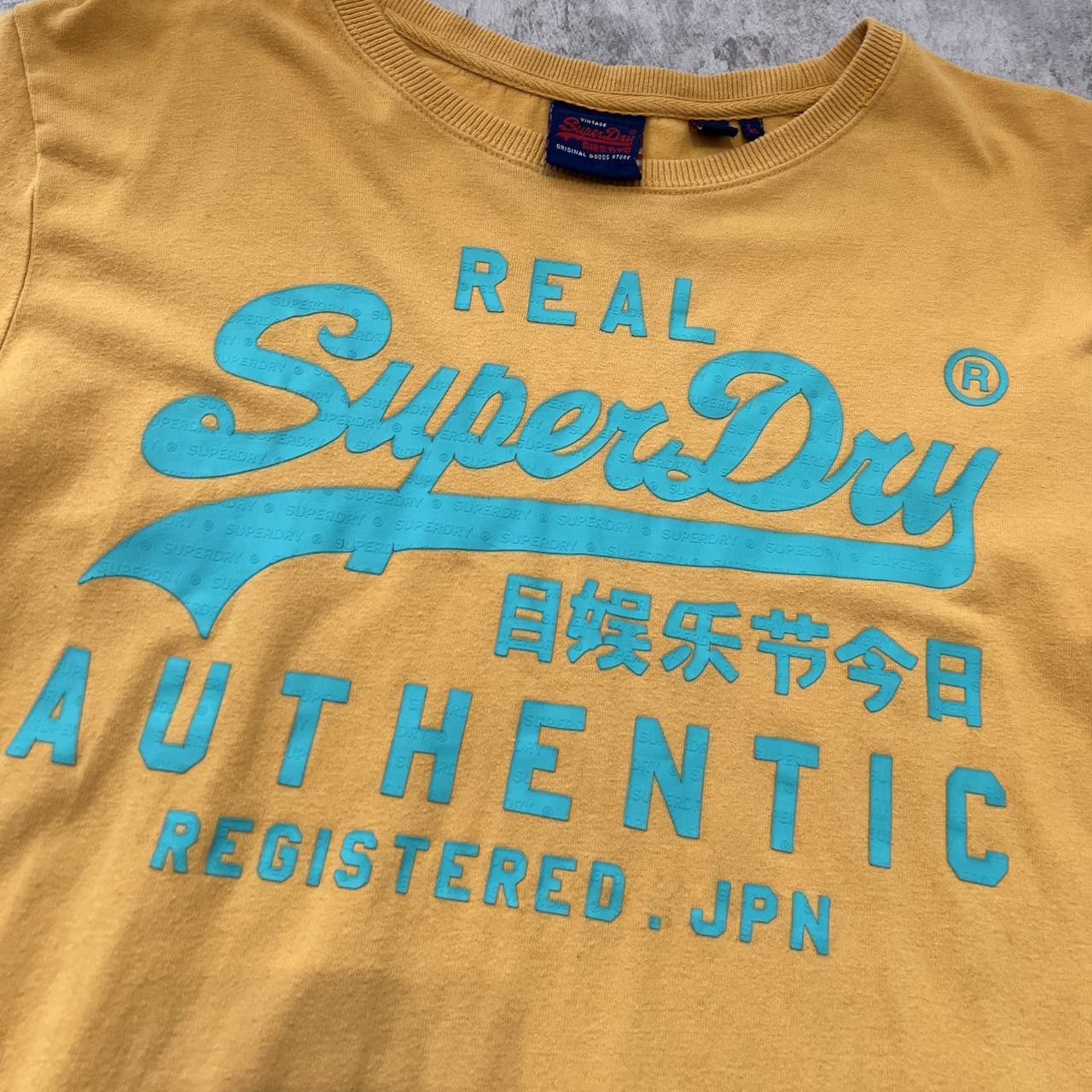 Superdry Yellow and blue Superdry t-shirt #casual Size US XXL / EU 58 / 5 - 3 Thumbnail