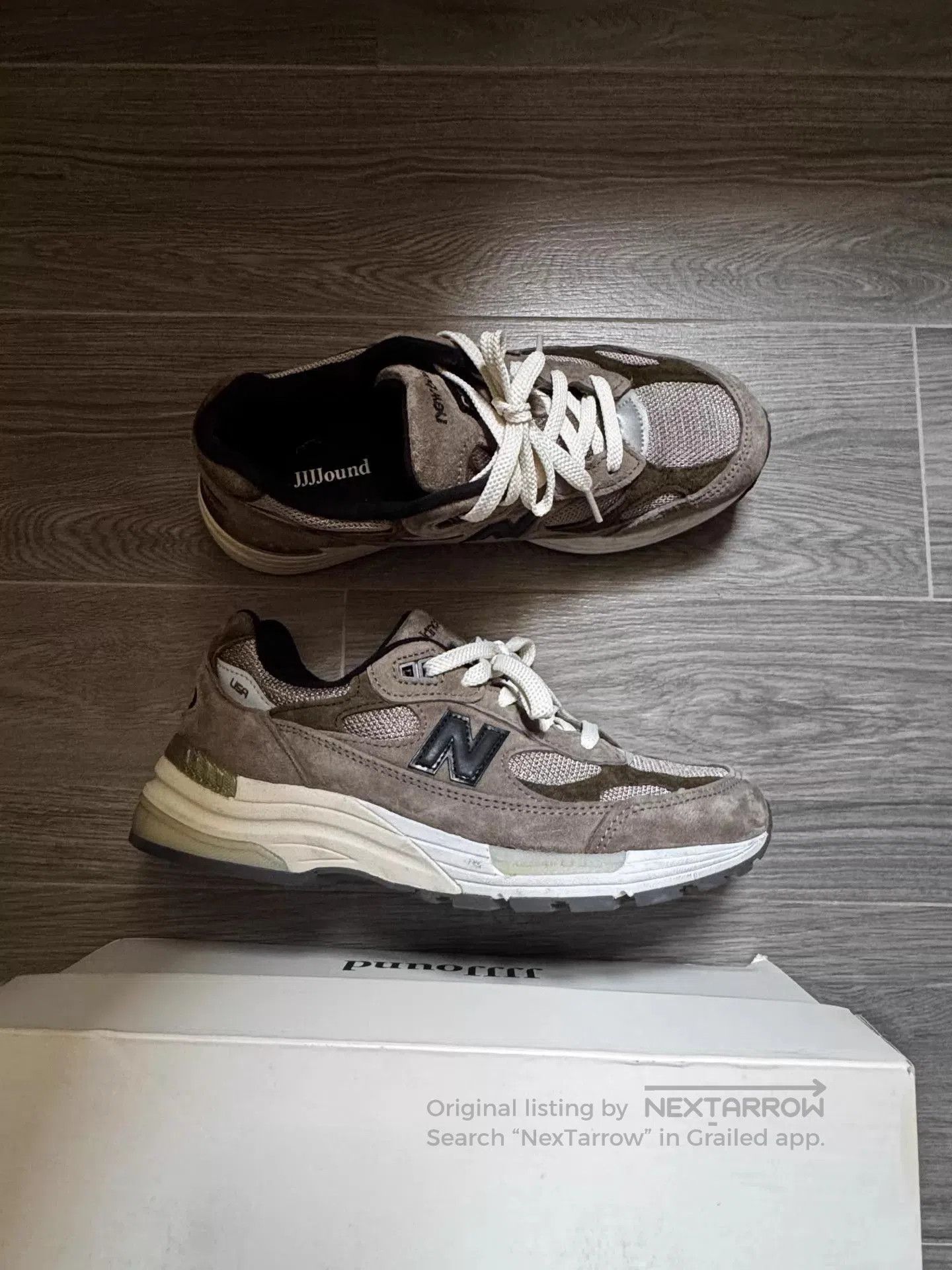 JJJJound Gray Low. Size US 6.5 / EU 39-40 - 1 Thumbnail