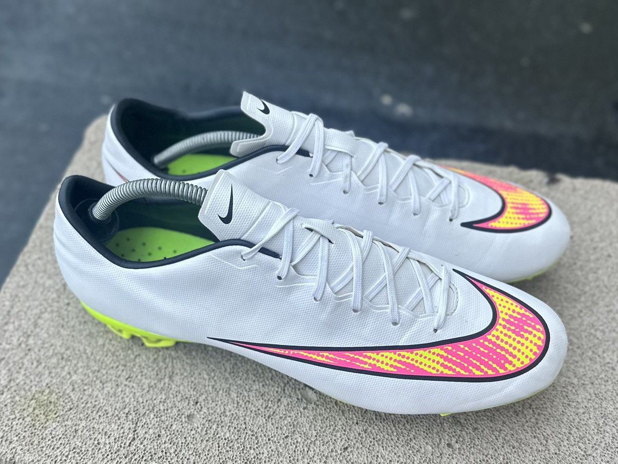Nike 2014 NIKE MERCURIAL VELOCE II FG SOCCER BOOTS CLEATS US 11.5 Size US 11.5 / EU 44-45 - 5 Thumbnail