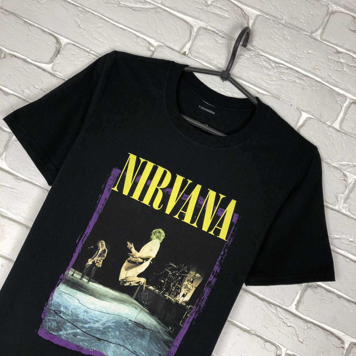 Band Tees Nirvana tee t shirt Kurt Cobain Size US S / EU 44-46 / 1 - 2 Thumbnail
