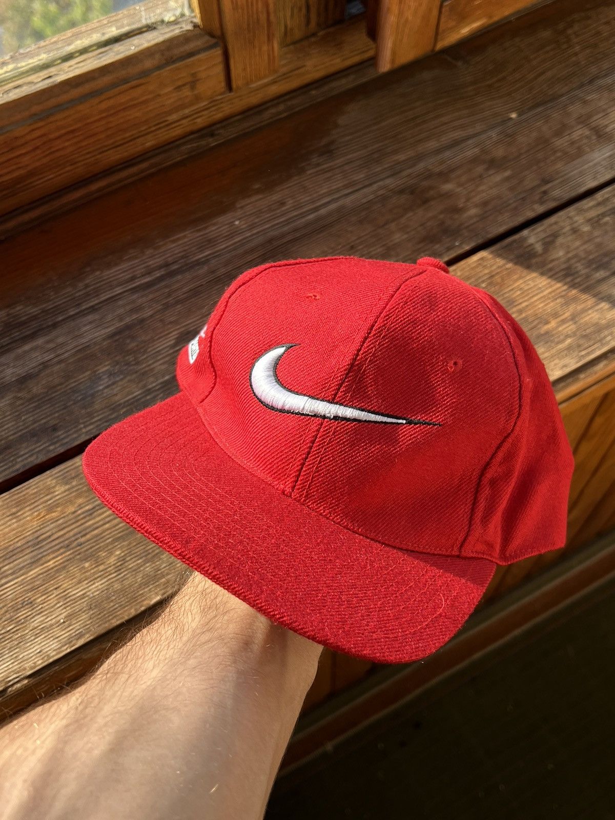 Nike Vintage Cap Nike Big swoosh Streetwear Hat Y2K Size ONE SIZE - 2 Thumbnail