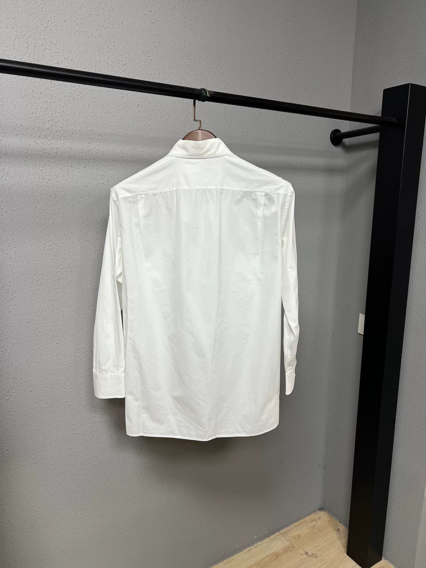 Prada prada triangle logo long sleeve shirt Size US M / EU 48-50 / 2 - 2 Thumbnail