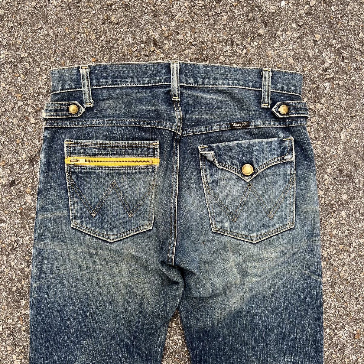 Edwin × Japanese Brand Flared Edwin Japan Jeans Boot Cut Faded Denim Size US 31 - 11 Thumbnail