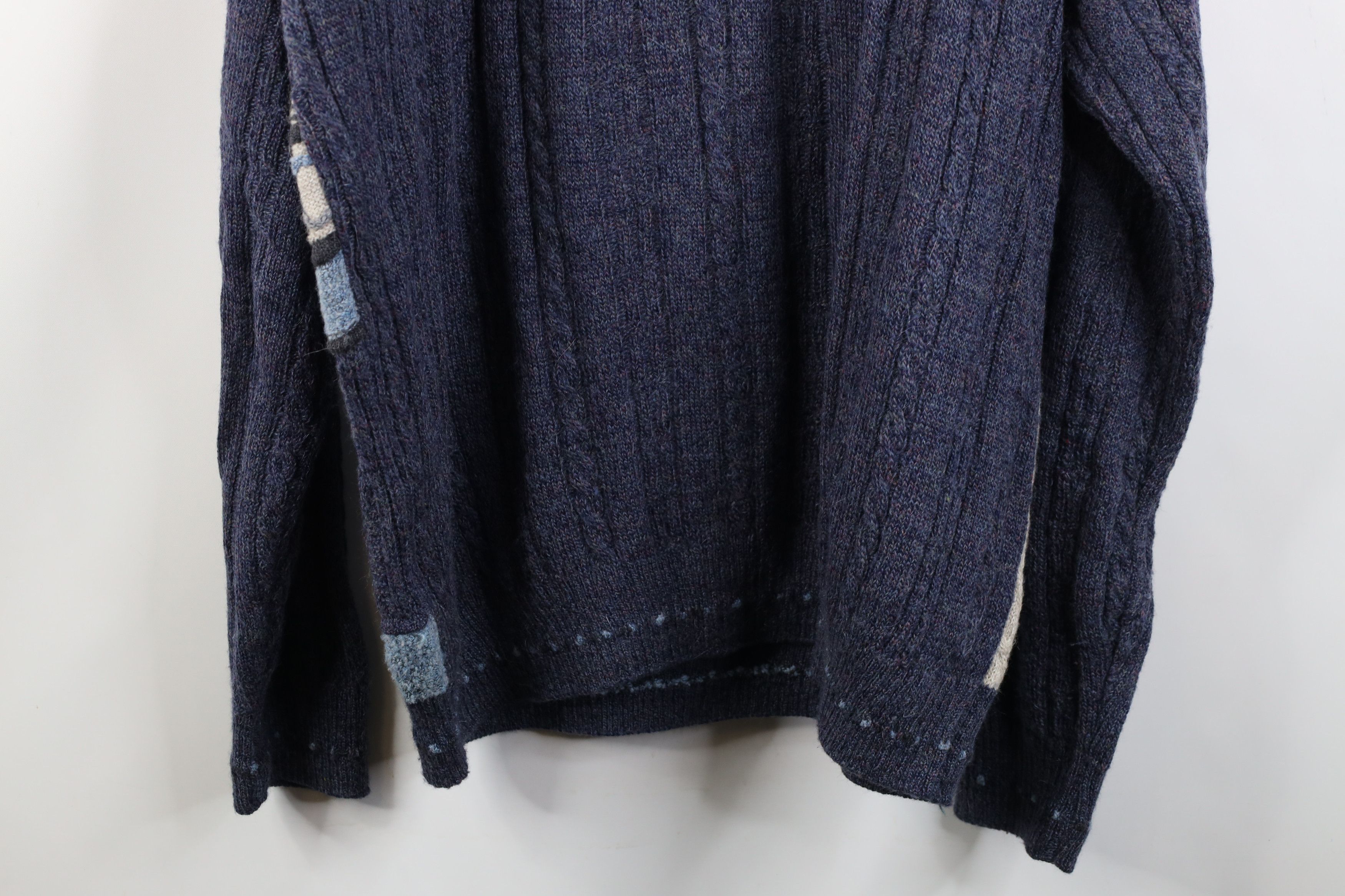Vintage Vintage 90s Coogi Style Wool Blend Knit Crewneck Sweater Size US XL / EU 56 / 4 - 11 Thumbnail