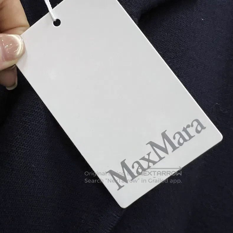 Max Mara Max Mara Navy Blue Double-breasted Sleeveless Coat Size M / US 6-8 / IT 42-44 - 4 Thumbnail