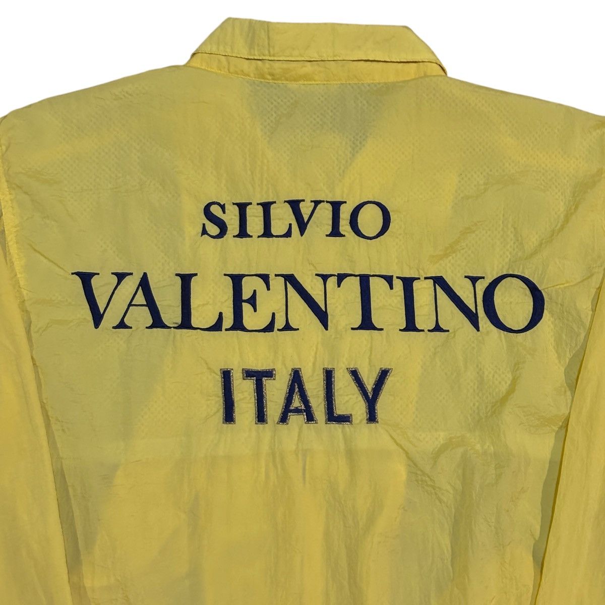 Designer × Vintage Vintage 80s Designer Silvio Valentino Italy Tracksuit Jacket Size US M / EU 48-50 / 2 - 2 Thumbnail