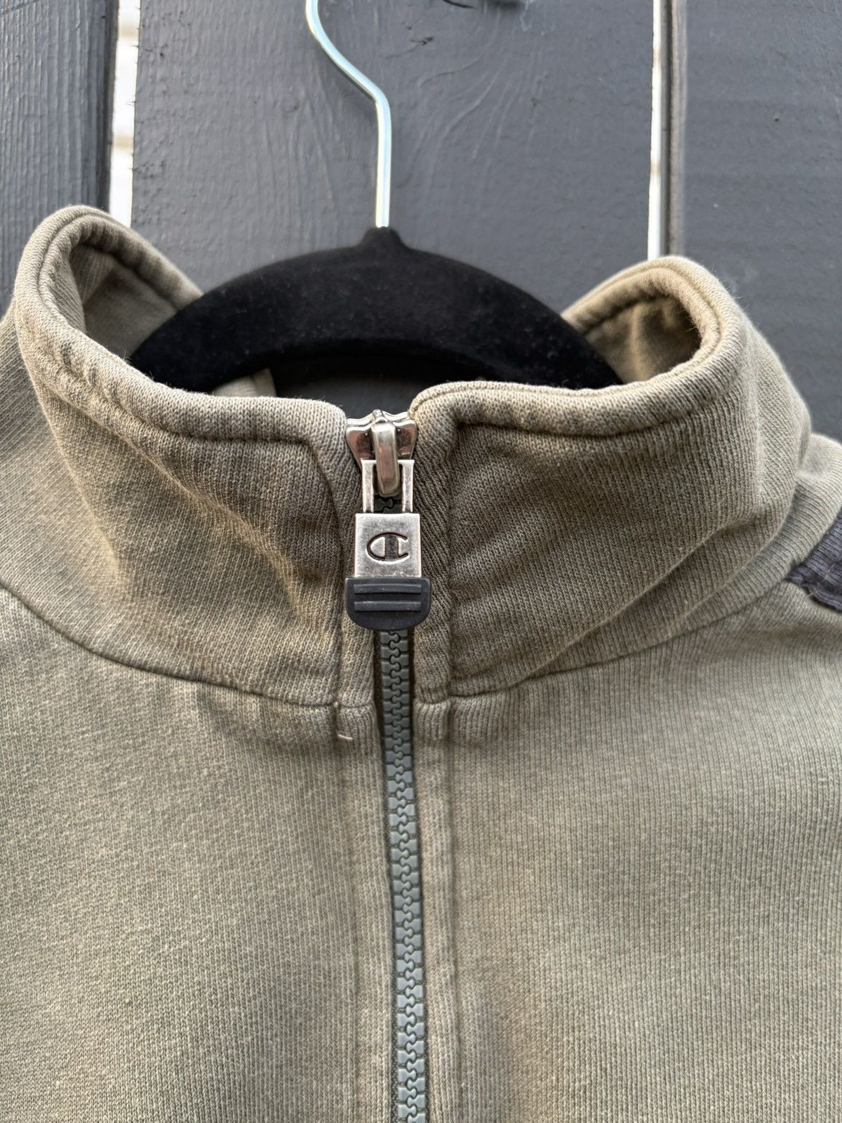 Champion Champion Vintage Streetwear Hype Quarter Zip Sweatshirt Size US XXL / EU 58 / 5 - 6 Thumbnail