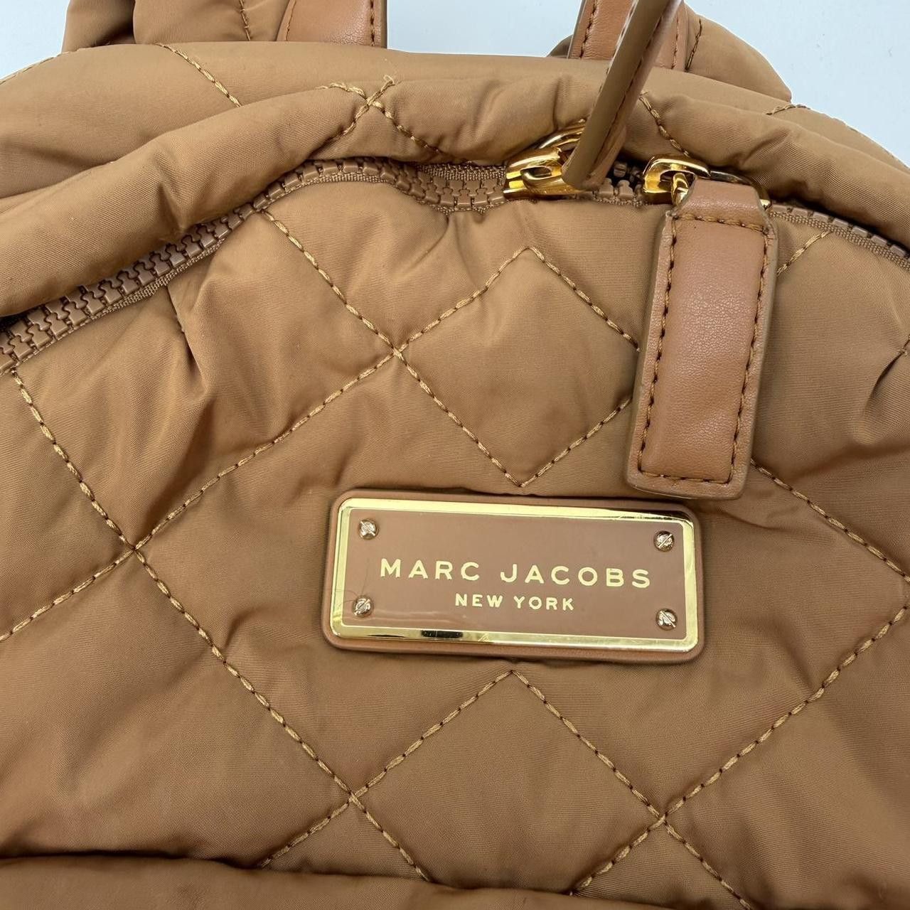 Marc Jacobs Marc Jacobs brown quilted backpack Size ONE SIZE - 3 Thumbnail