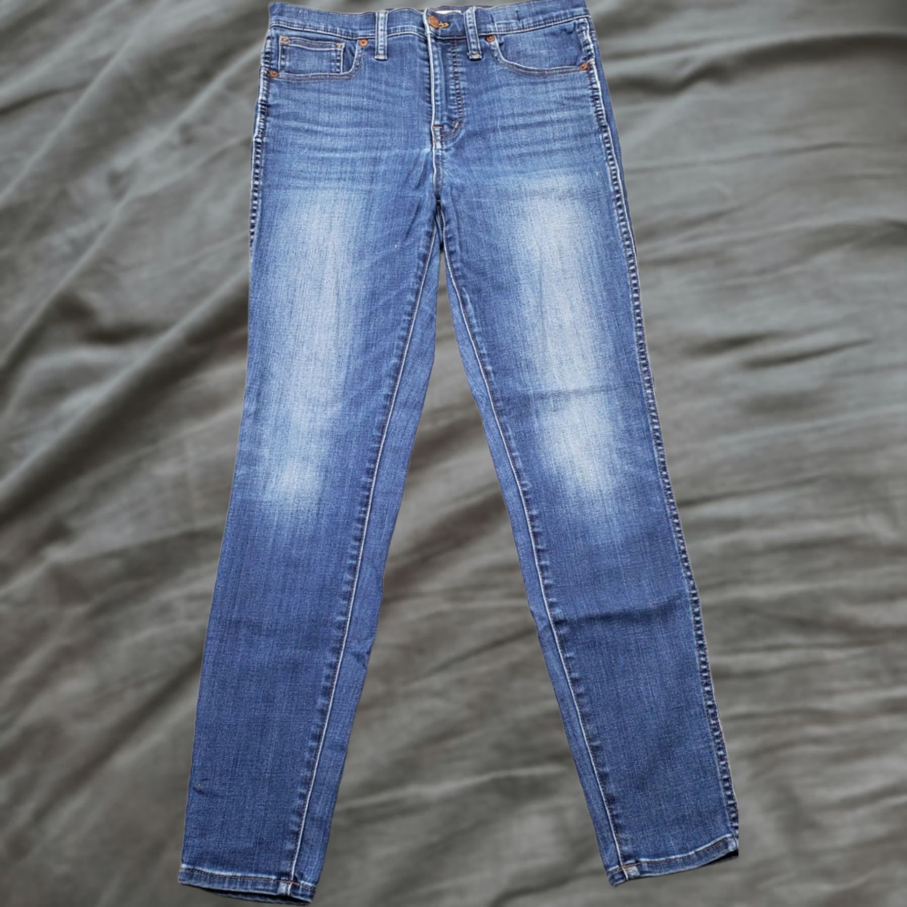 Madewell Madewell Jeans Womens Size 28 Blue Denim Skinny High Rise 5-Pocket Leg Vintage No Size 28" / US 6 / IT 42 - 1 Thumbnail