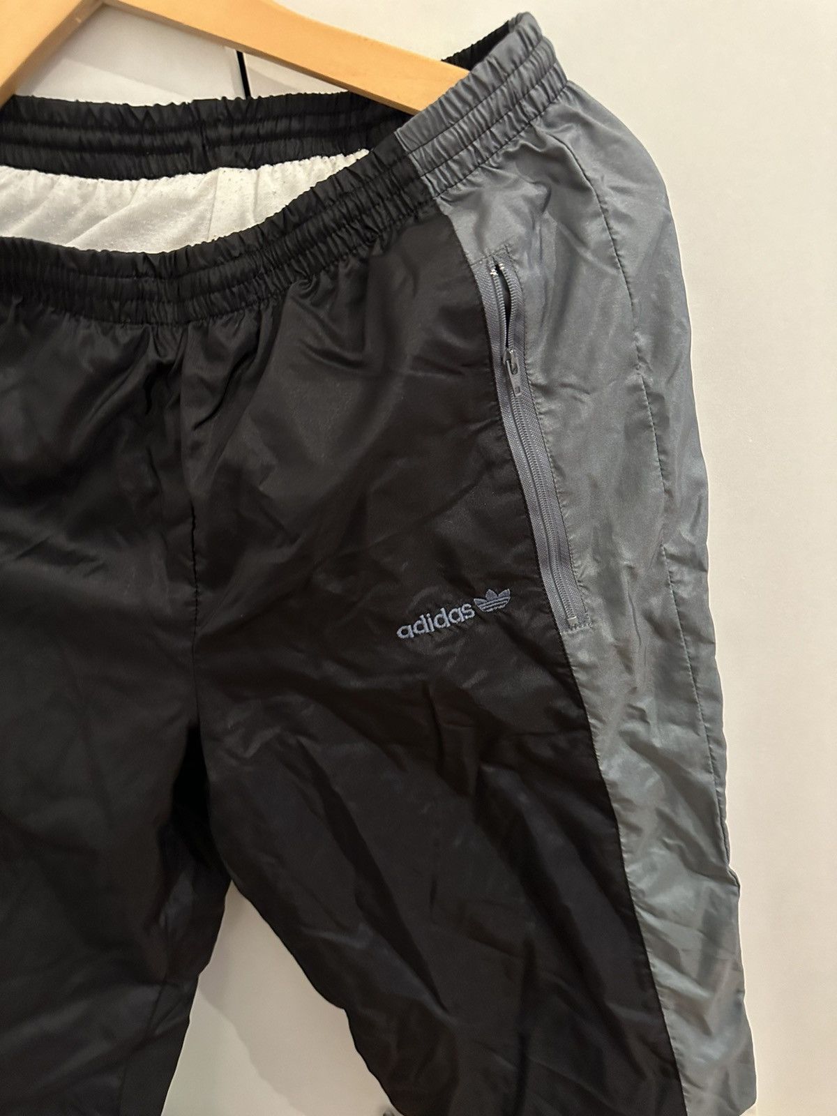Adidas Adidas Jogginghose Hose Size M Vintage 90er Track Knopfhose Size US 38 / EU 54 - 4 Thumbnail
