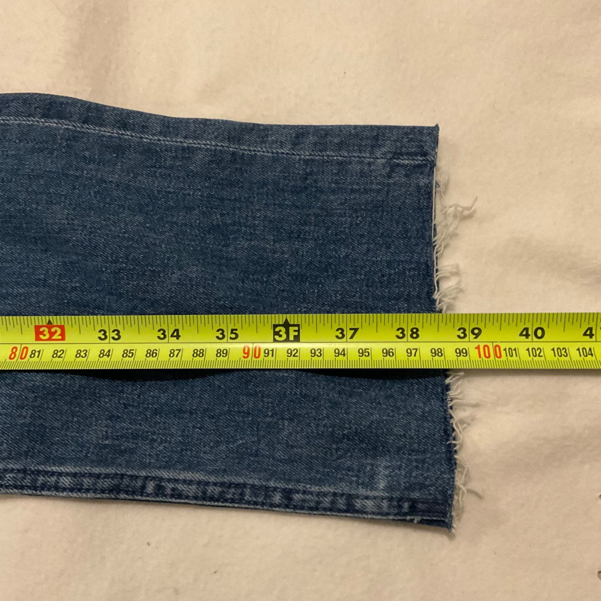 MOTHER NWT MOTHER DENIM The Tomcat Ankle Fray high rise Jeans SZ28 Size 28" / US 6 / IT 42 - 8 Thumbnail