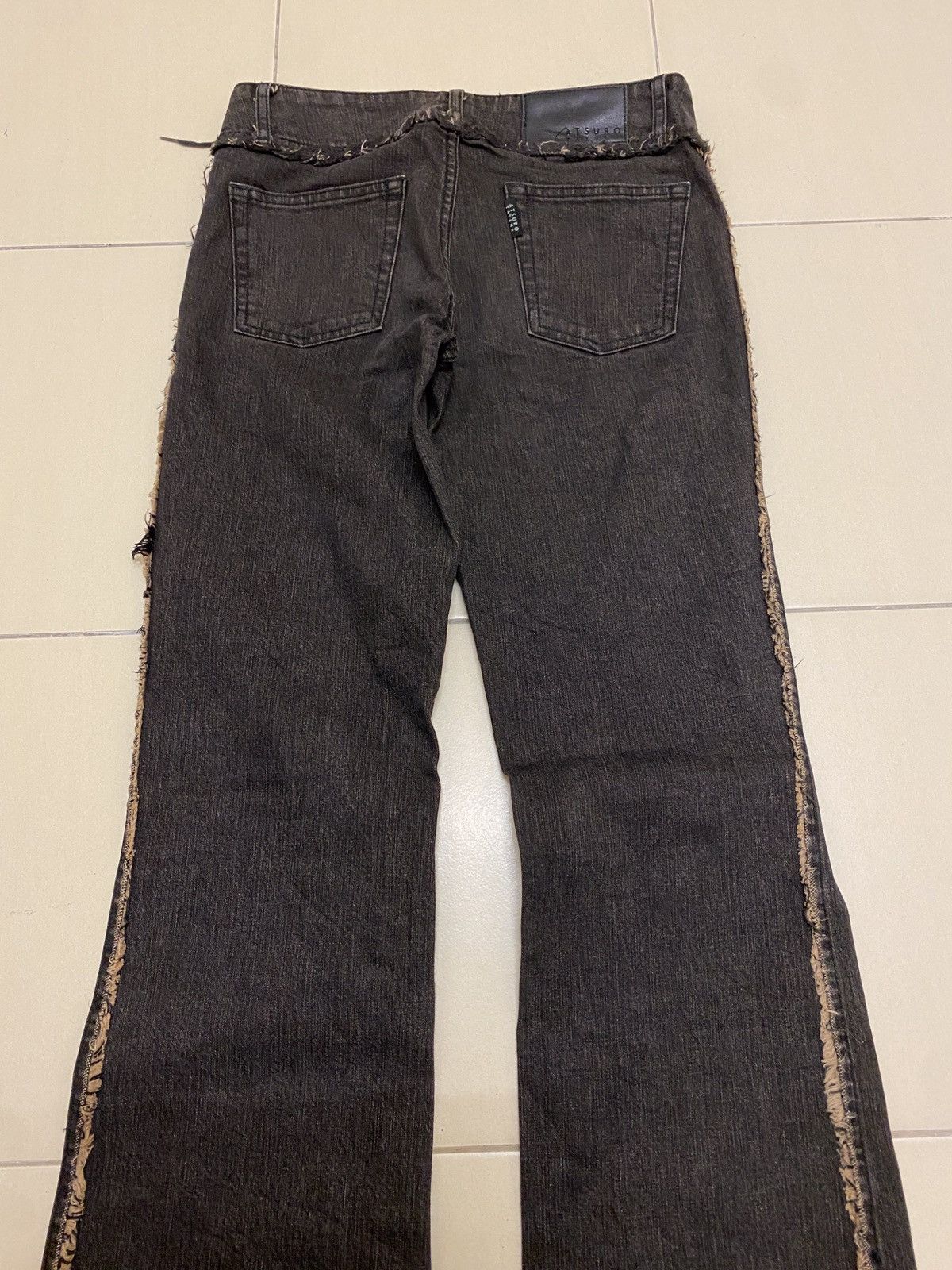 ATSURO TAYAMA × Japanese Brand A.T Atsuro Tayama Bootcut Jeans Size 28" / US 6 / IT 42 - 9 Thumbnail