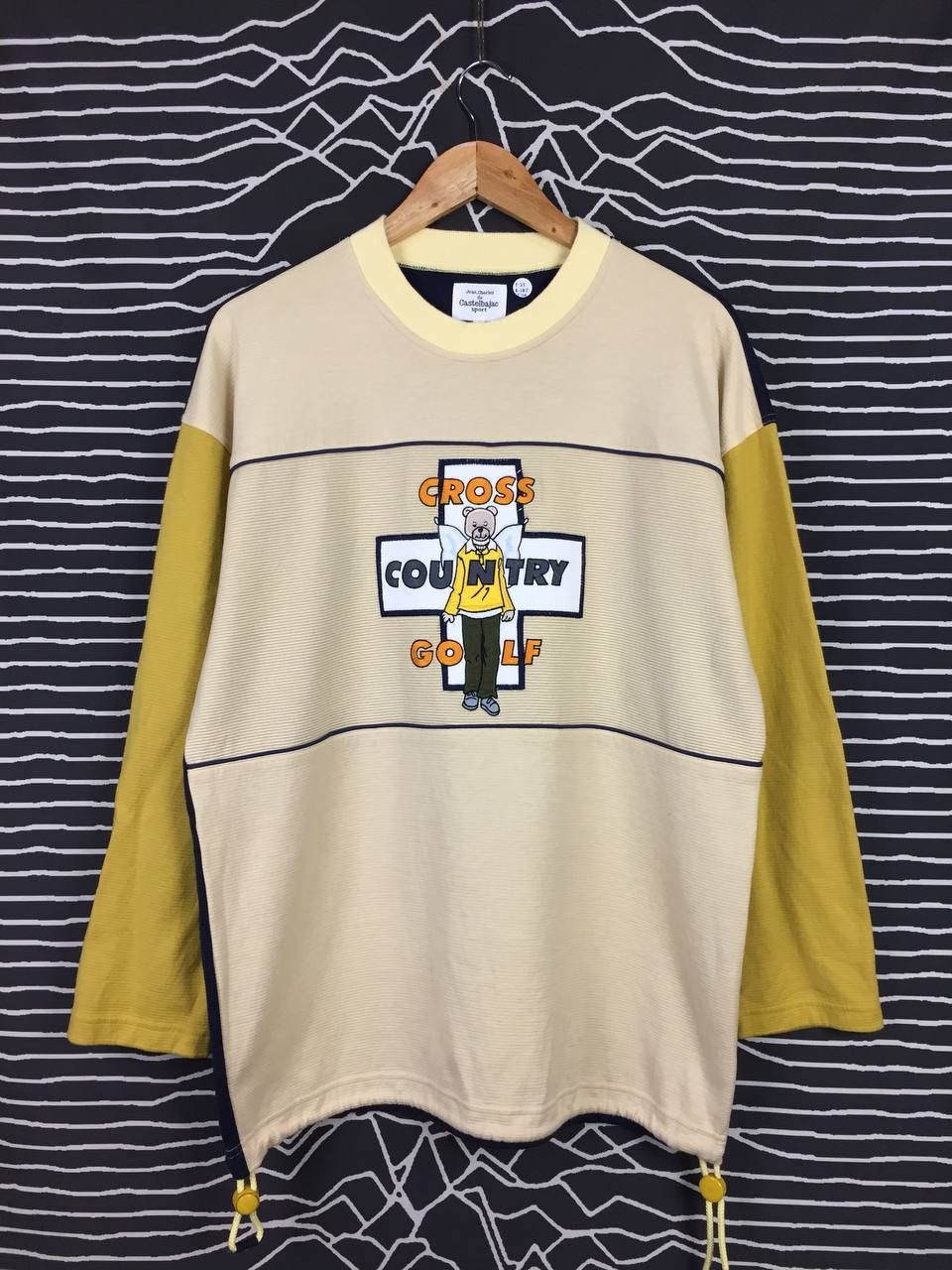Jean Charles De Castelbajac Jean Charles De Castelbajac Cross Country Golf Sweatshirt Size US L / EU 52-54 / 3 - 2 Thumbnail