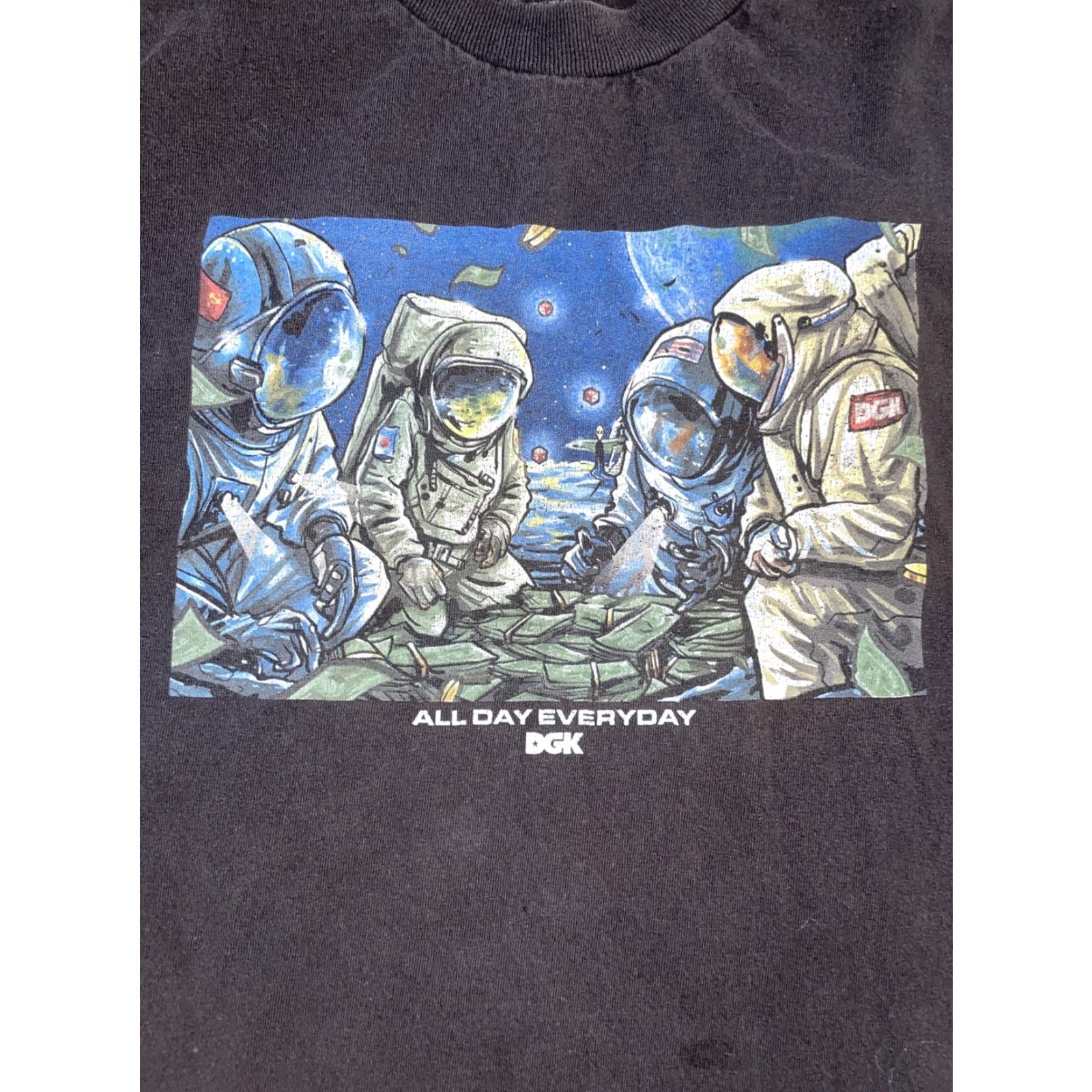 DGK DGK T-Shirt Black Large 21x27 Mens Short Sleeve Skateboarding Regular L Pre-owned Size US L / EU 52-54 / 3 - 2 Thumbnail