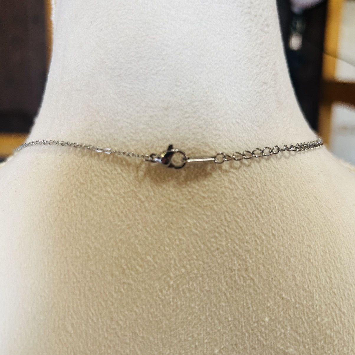 Handmade Handcrafted vintage bead drop pendant on chain necklace Size ONE SIZE - 5 Thumbnail