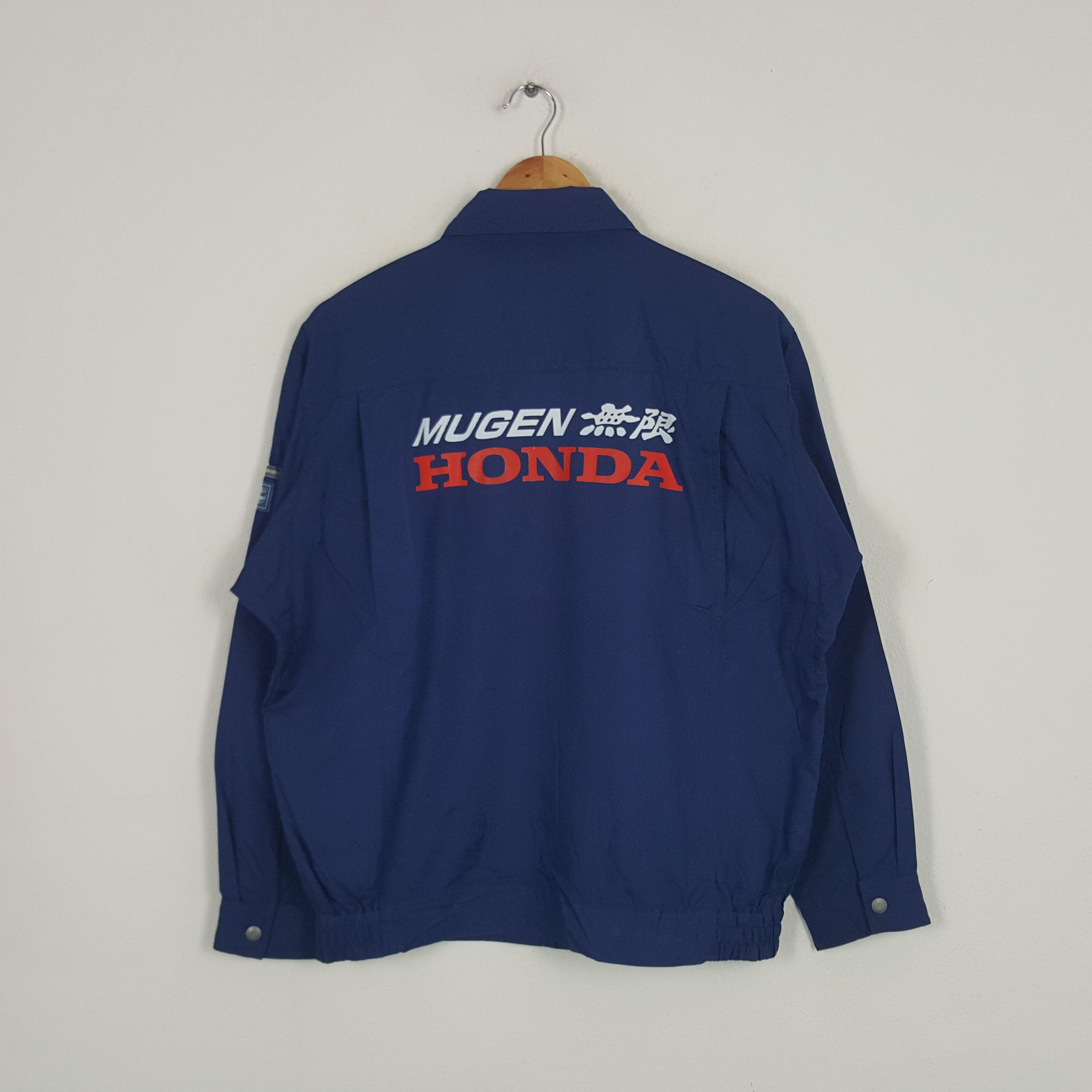 Honda × Vintage Vintage Mugen Honda Japanese Racing Team Custom Art Jacket Size US L / EU 52-54 / 3 - 1 Thumbnail