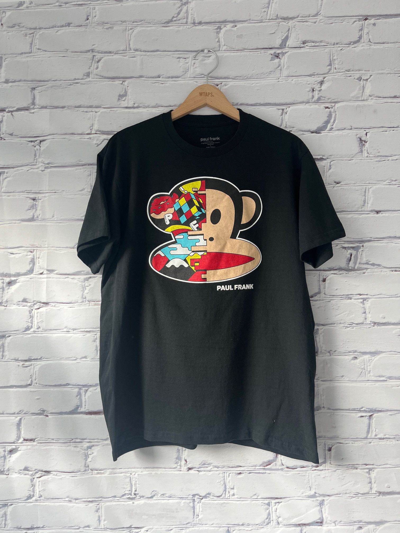 T-shirt Paul Frank Gris Taille M Pour Femme - Occasion En Très Bon état