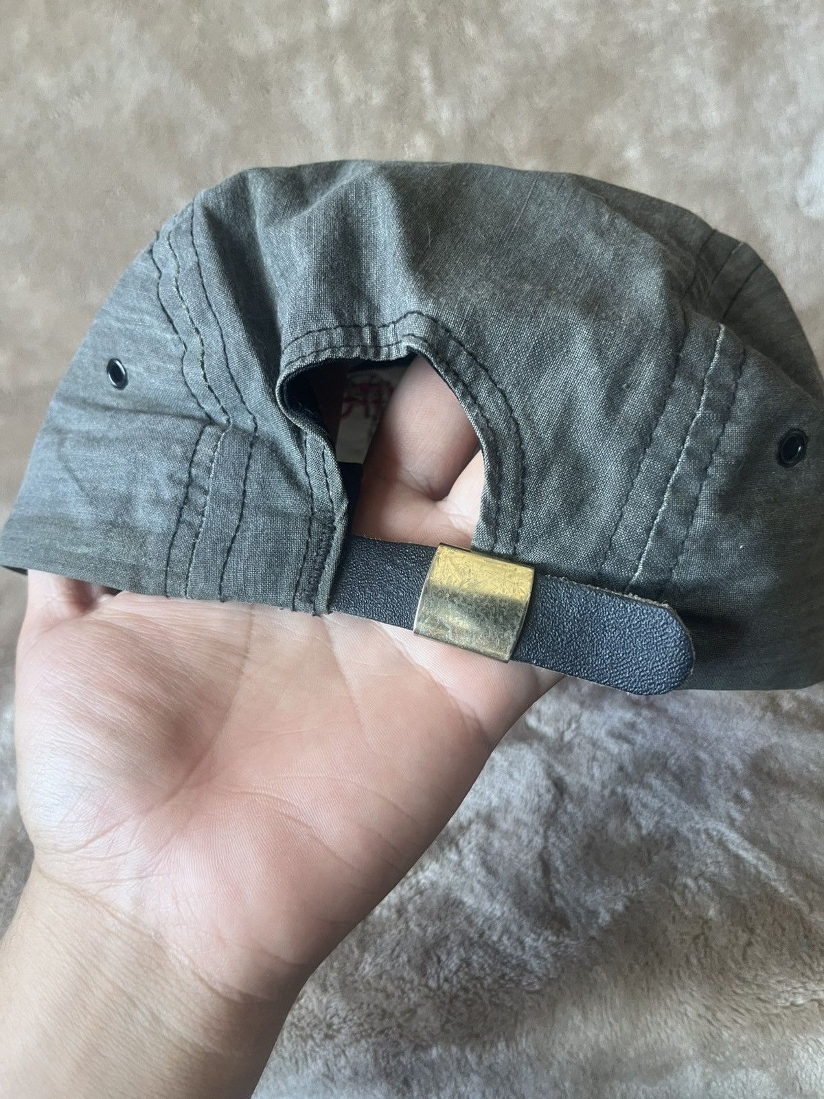 Anvil Vintage 1993 Jimmy Buffet Chameleon Caravan Tour hat OSFA Size ONE SIZE - 5 Thumbnail