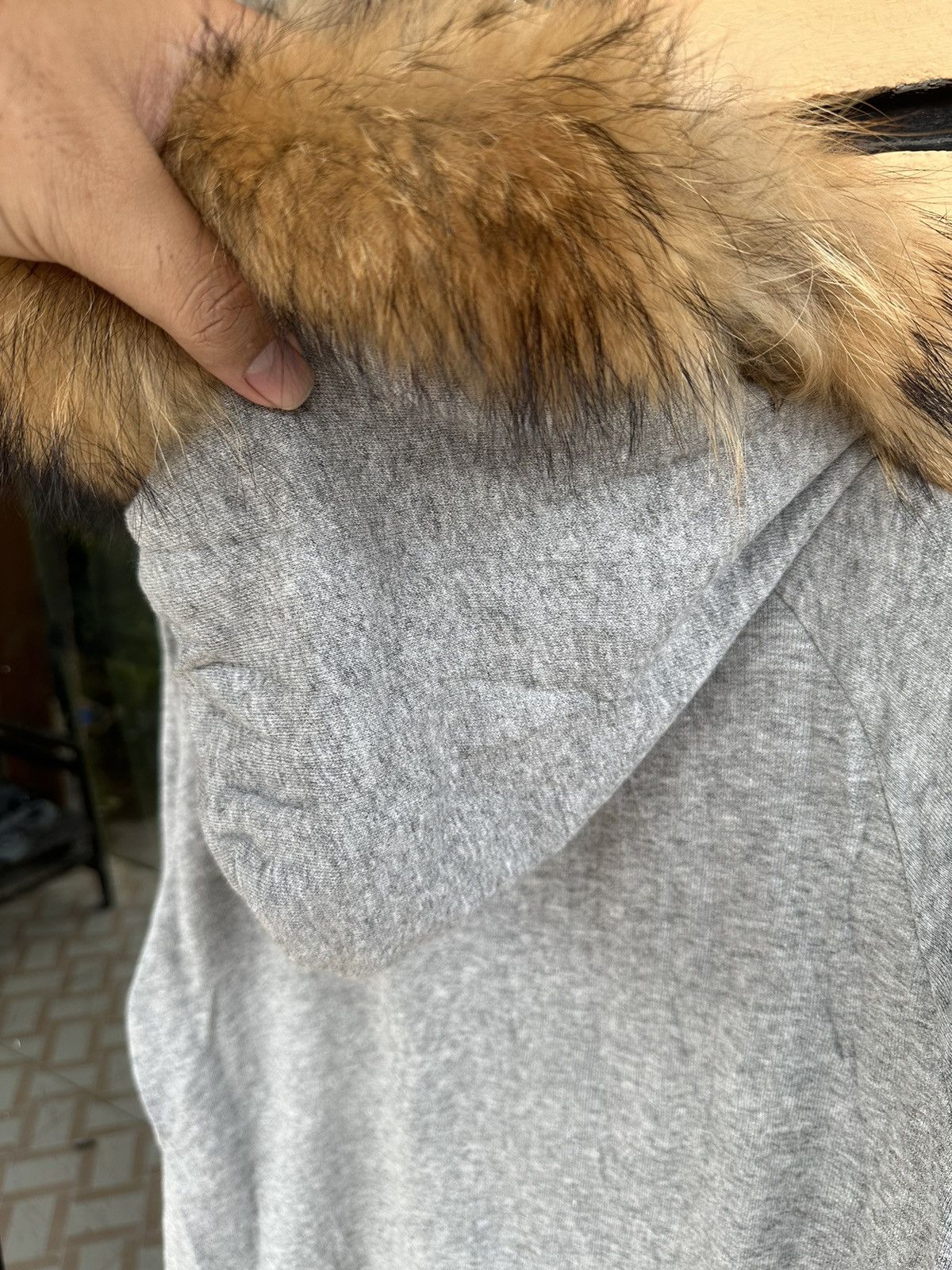 Japanese Brand Fur hoodie urban research ifsixwasnine style Size US M / EU 48-50 / 2 - 6 Thumbnail