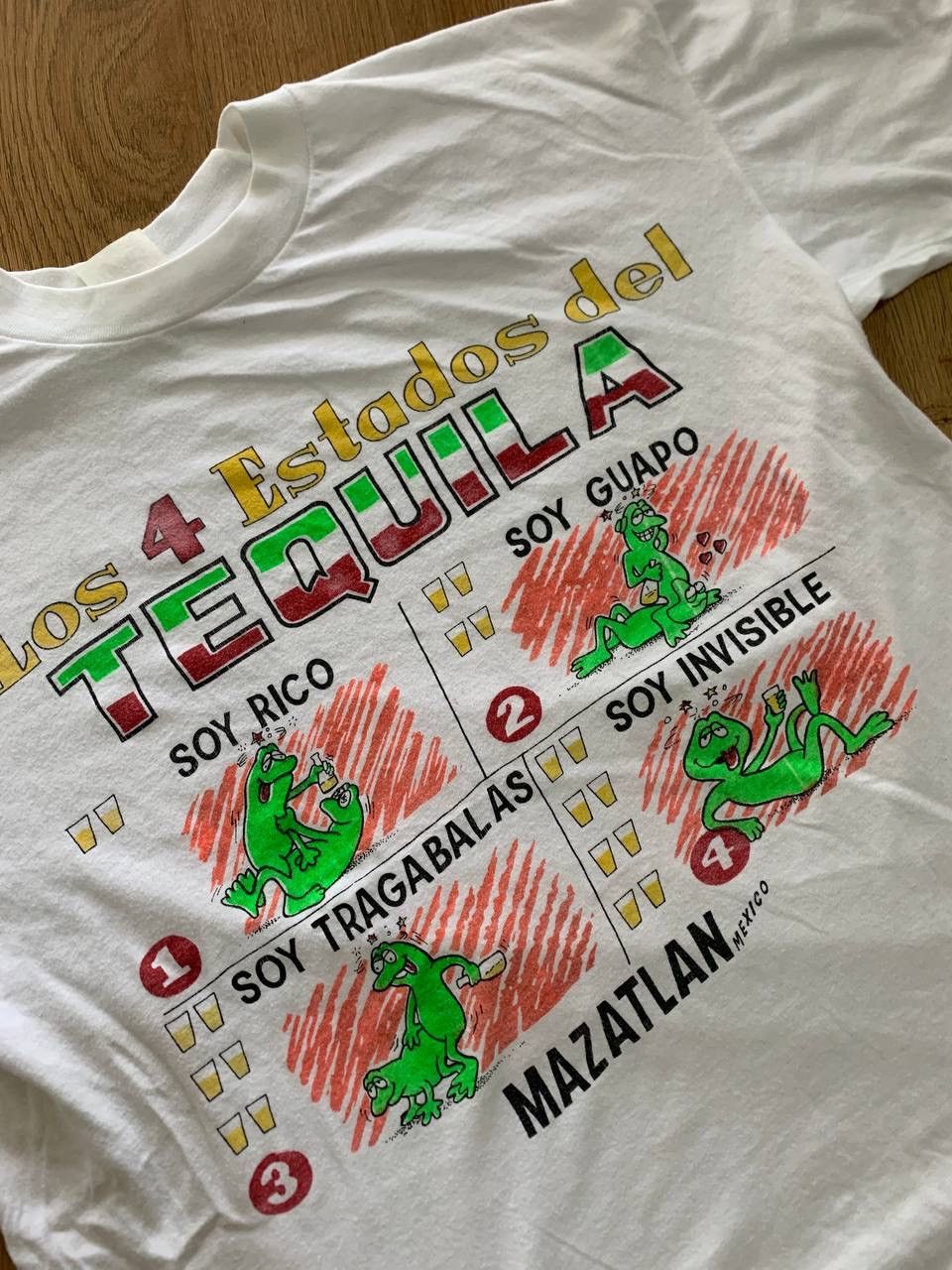 Vintage Vintage Los 4 Estados Del Tequila Size US M / EU 48-50 / 2 - 5 Thumbnail