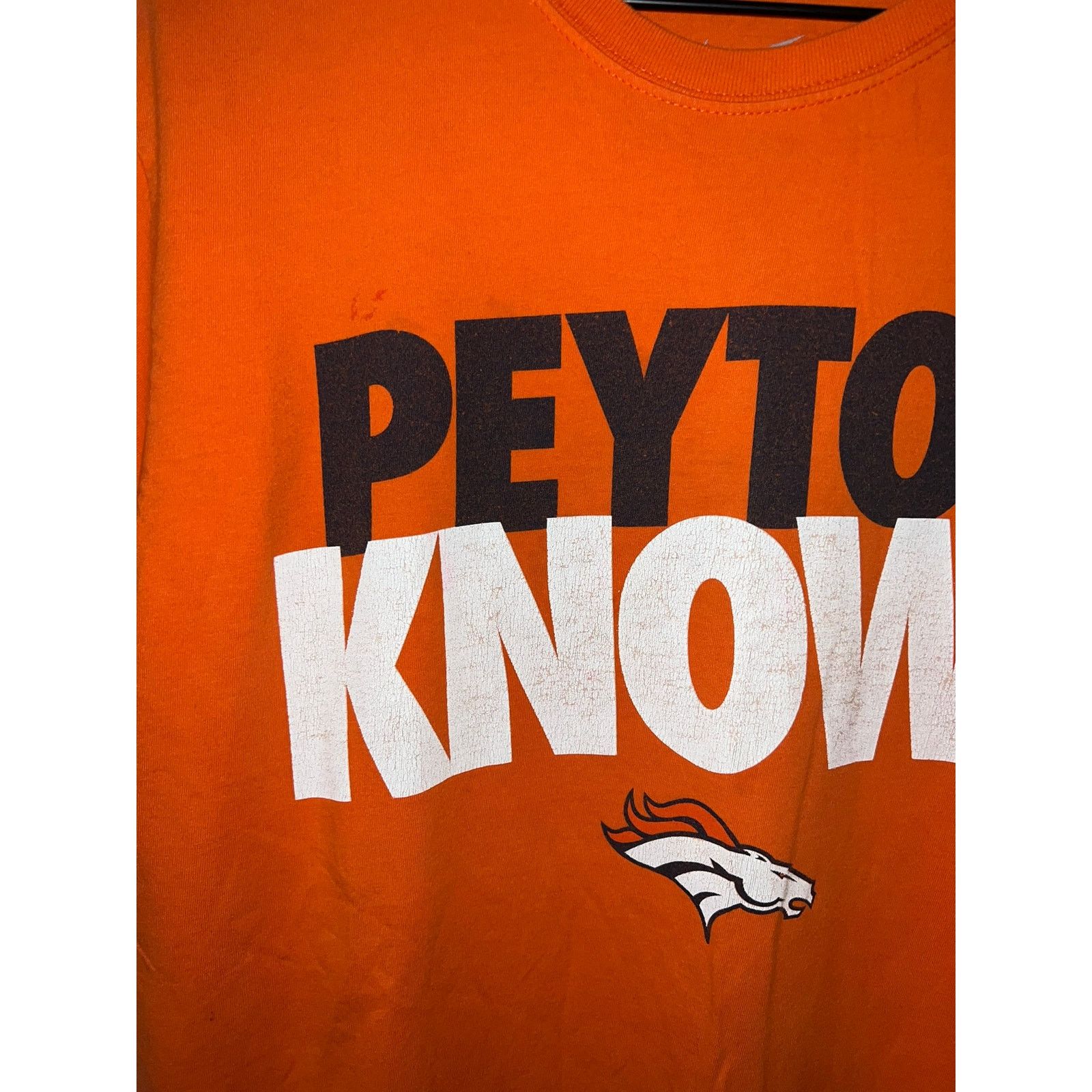 Nike Nike Peyton Manning Knows Orange Denver Broncos Shirt L Size US L / EU 52-54 / 3 - 2 Thumbnail